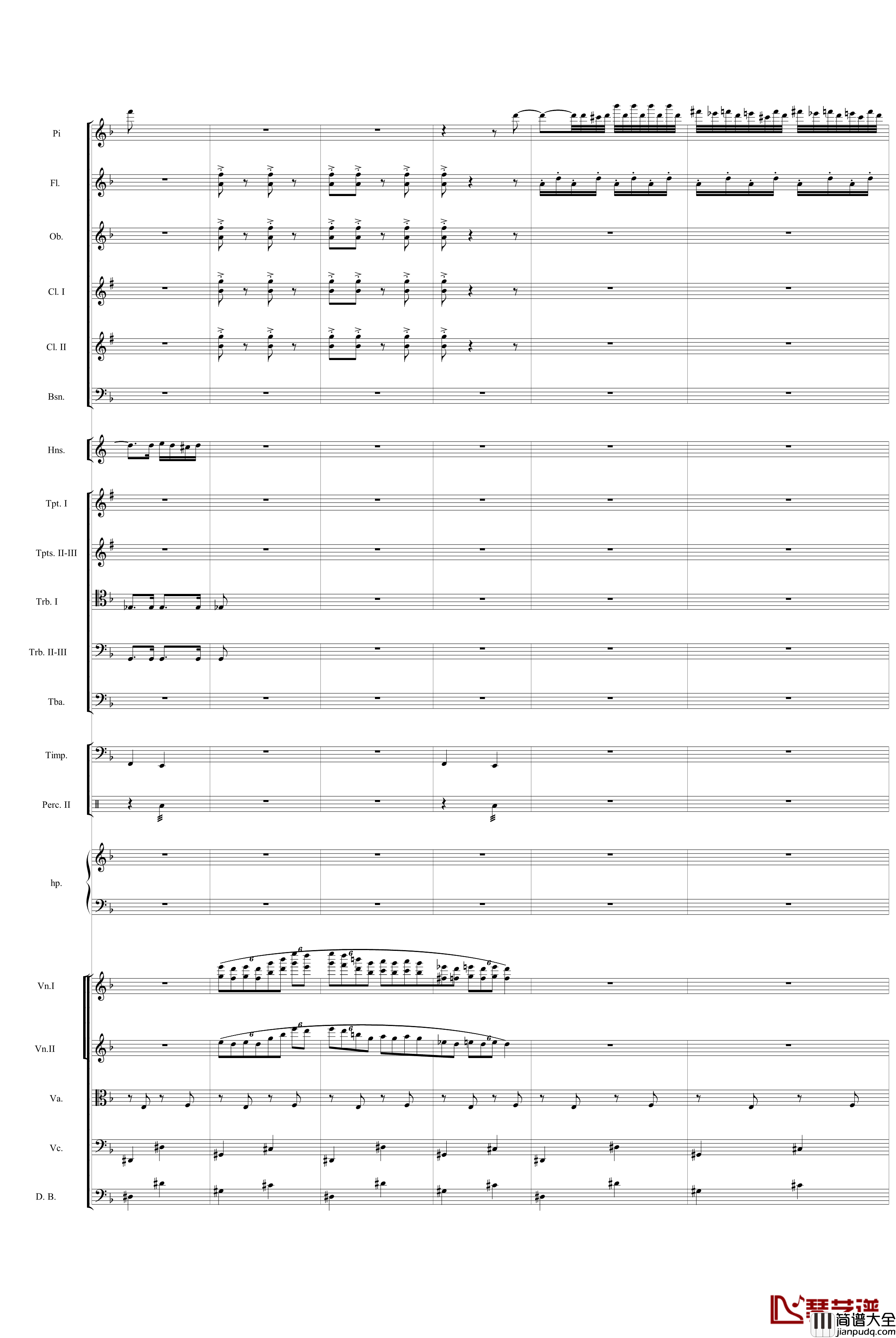 业余爱好者的配器指南序曲二钢琴谱_齐少凡