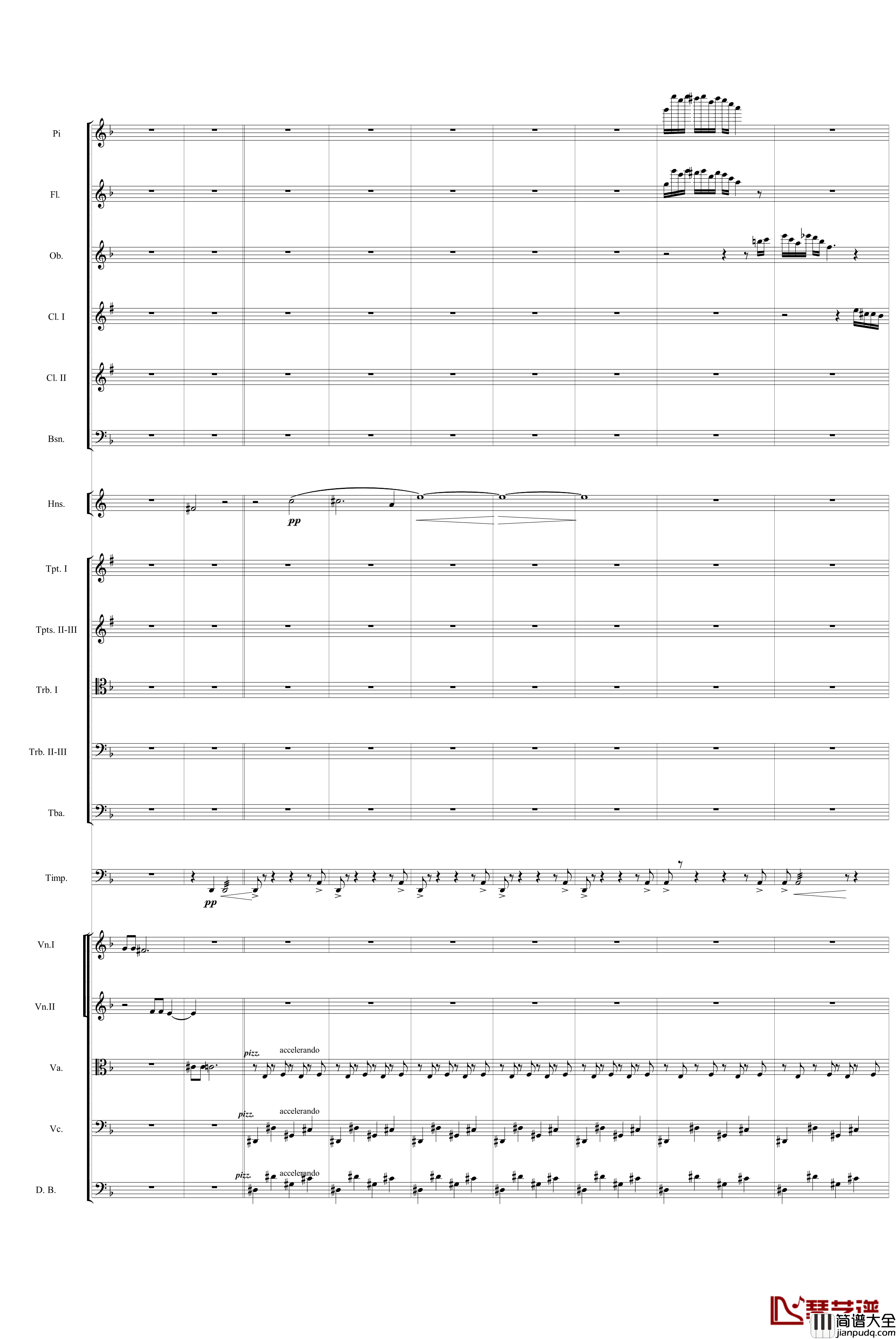 业余爱好者的配器指南序曲二钢琴谱_齐少凡