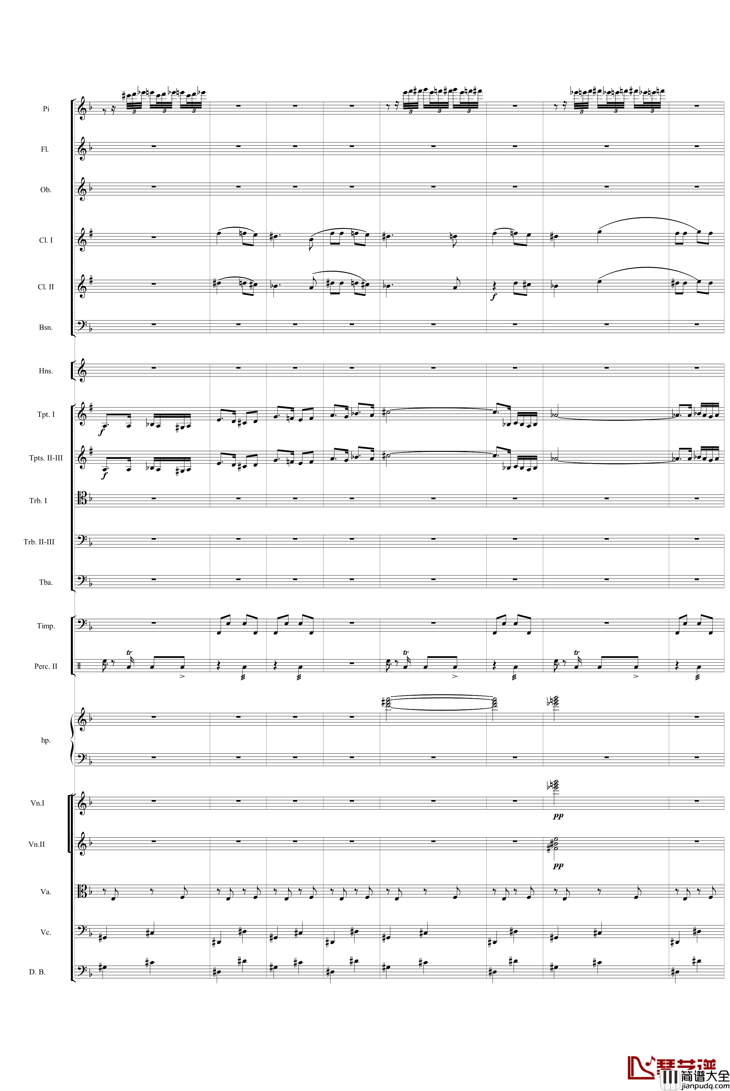 业余爱好者的配器指南序曲二钢琴谱_齐少凡