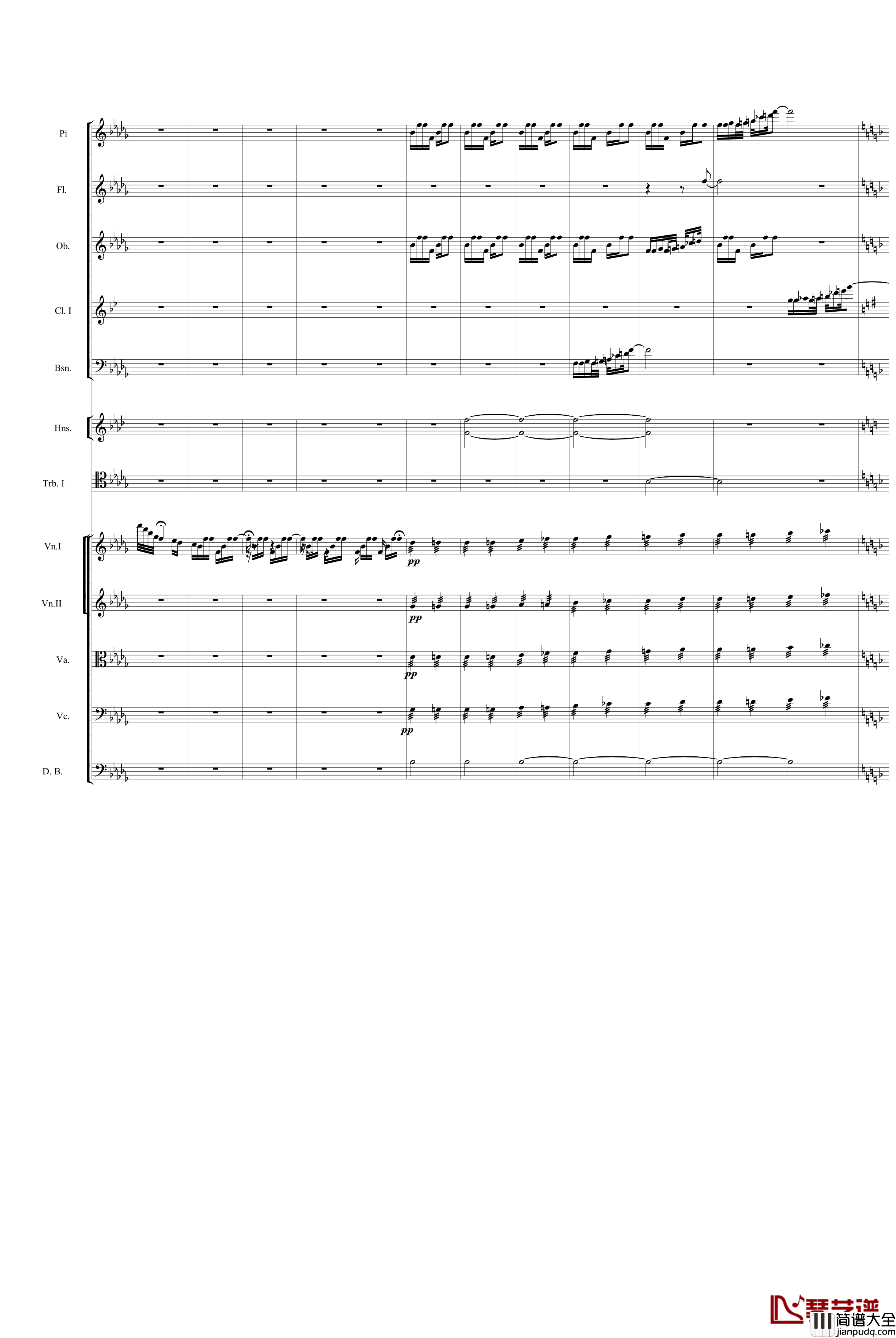 业余爱好者的配器指南序曲二钢琴谱_齐少凡