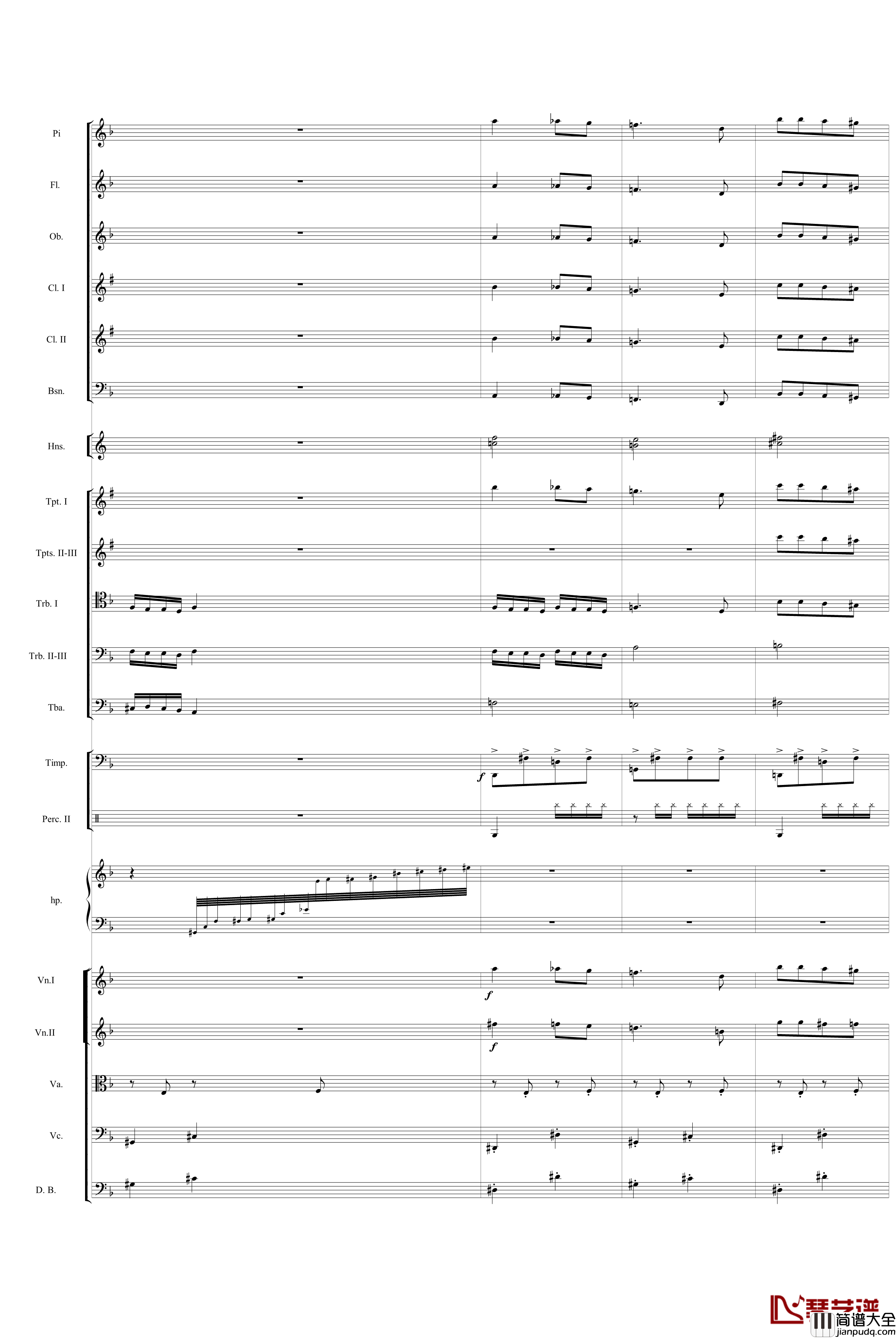 业余爱好者的配器指南序曲二钢琴谱_齐少凡