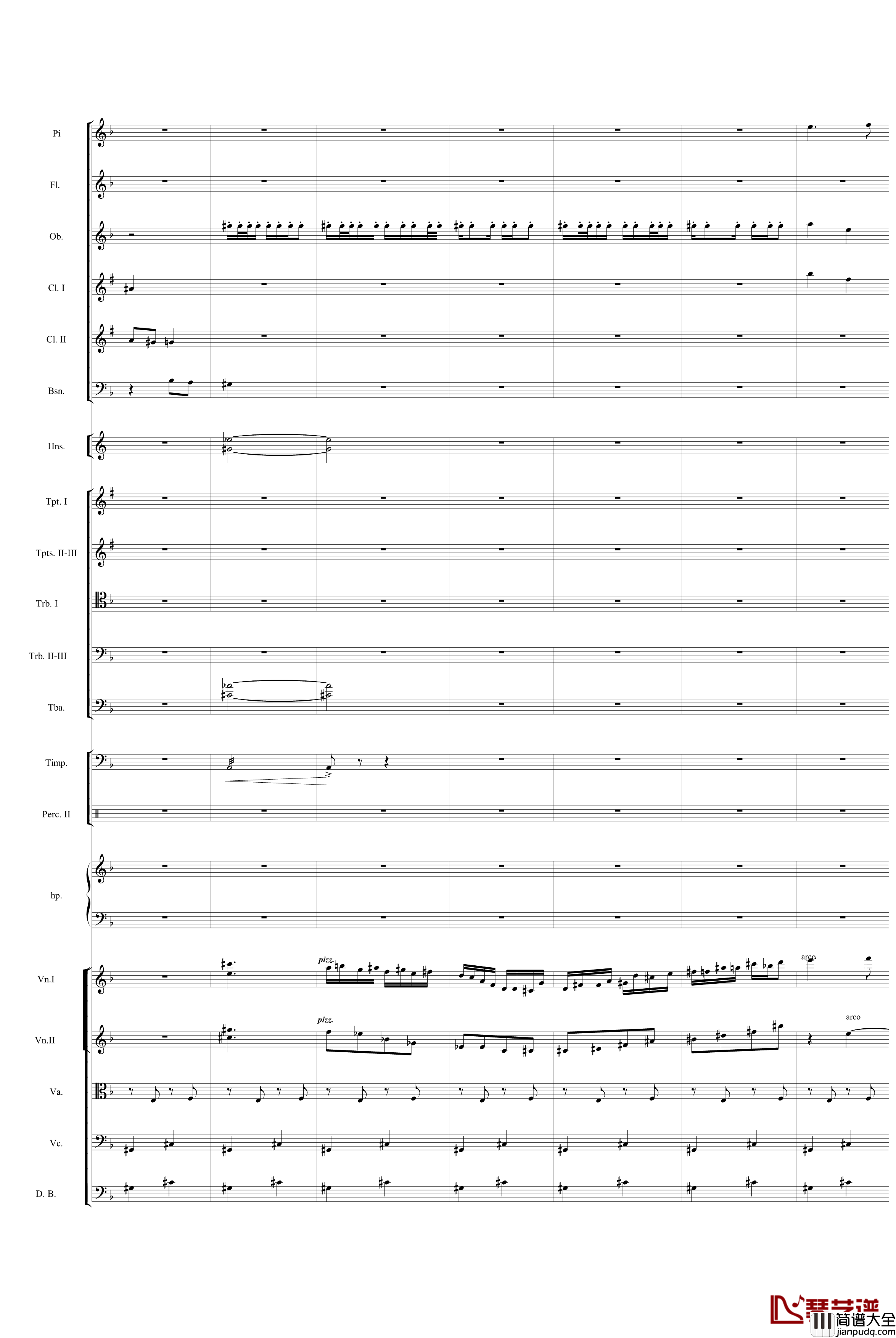 业余爱好者的配器指南序曲二钢琴谱_齐少凡