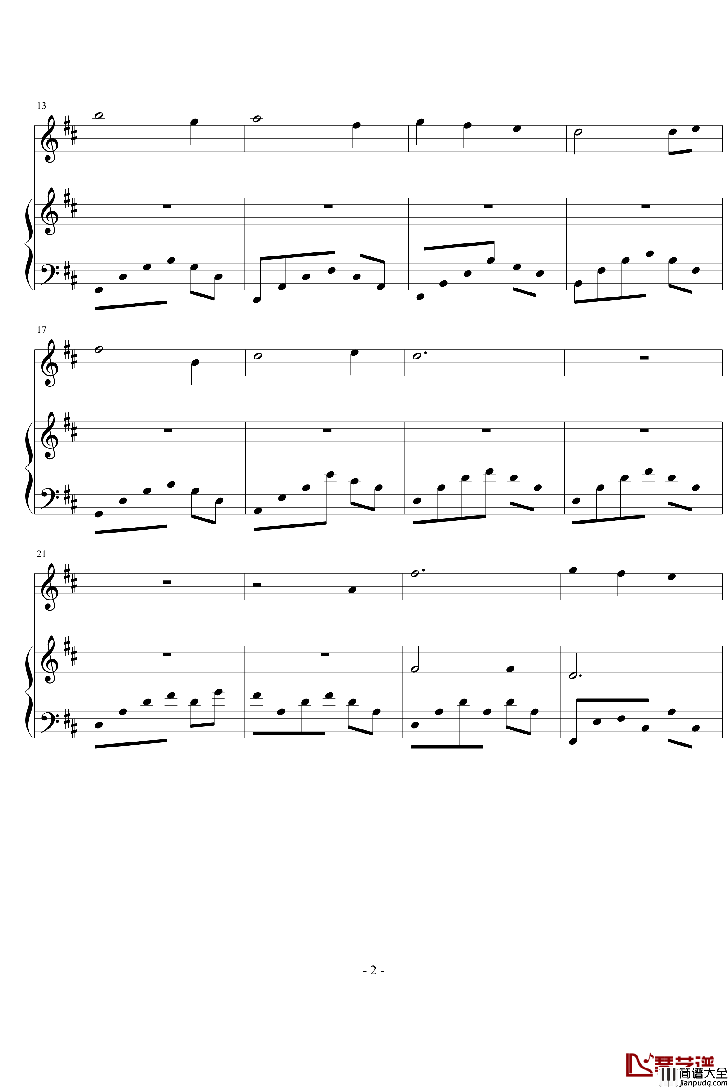 A_moon_filled_sky钢琴谱_悠久之翼_神曲