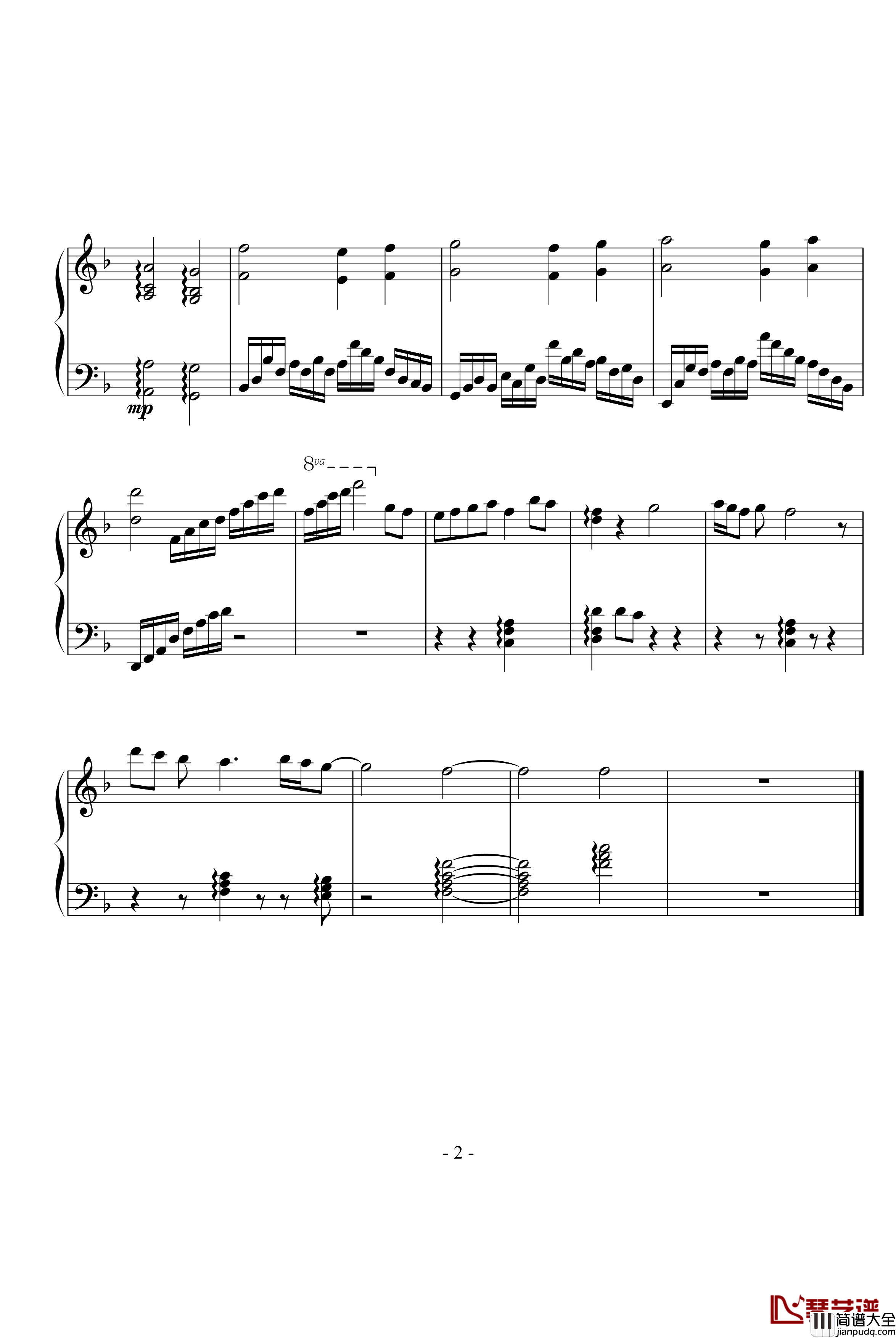 Requiem_in_the_air钢琴谱_黒石瞳