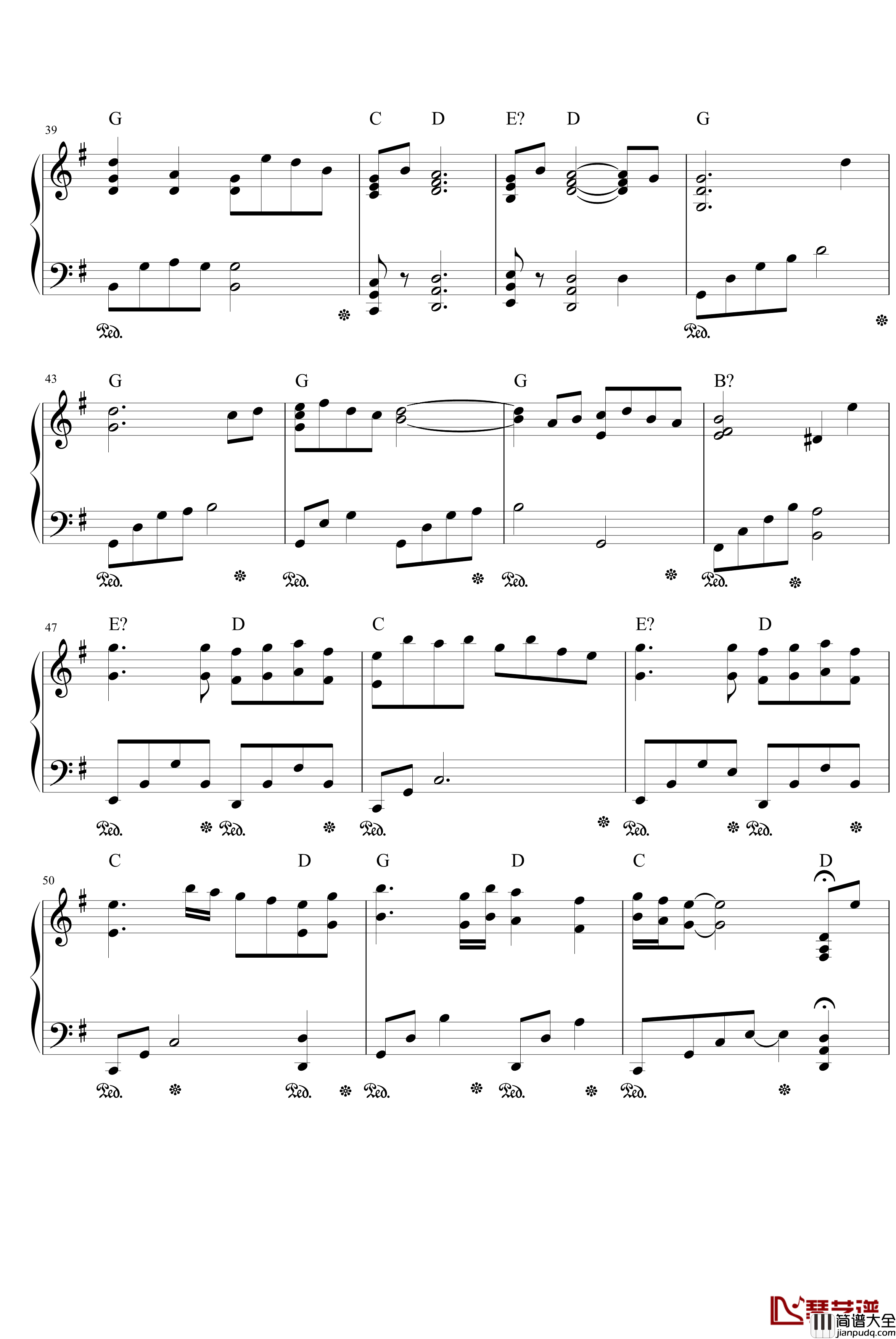 memory钢琴谱_久石让_入殓师