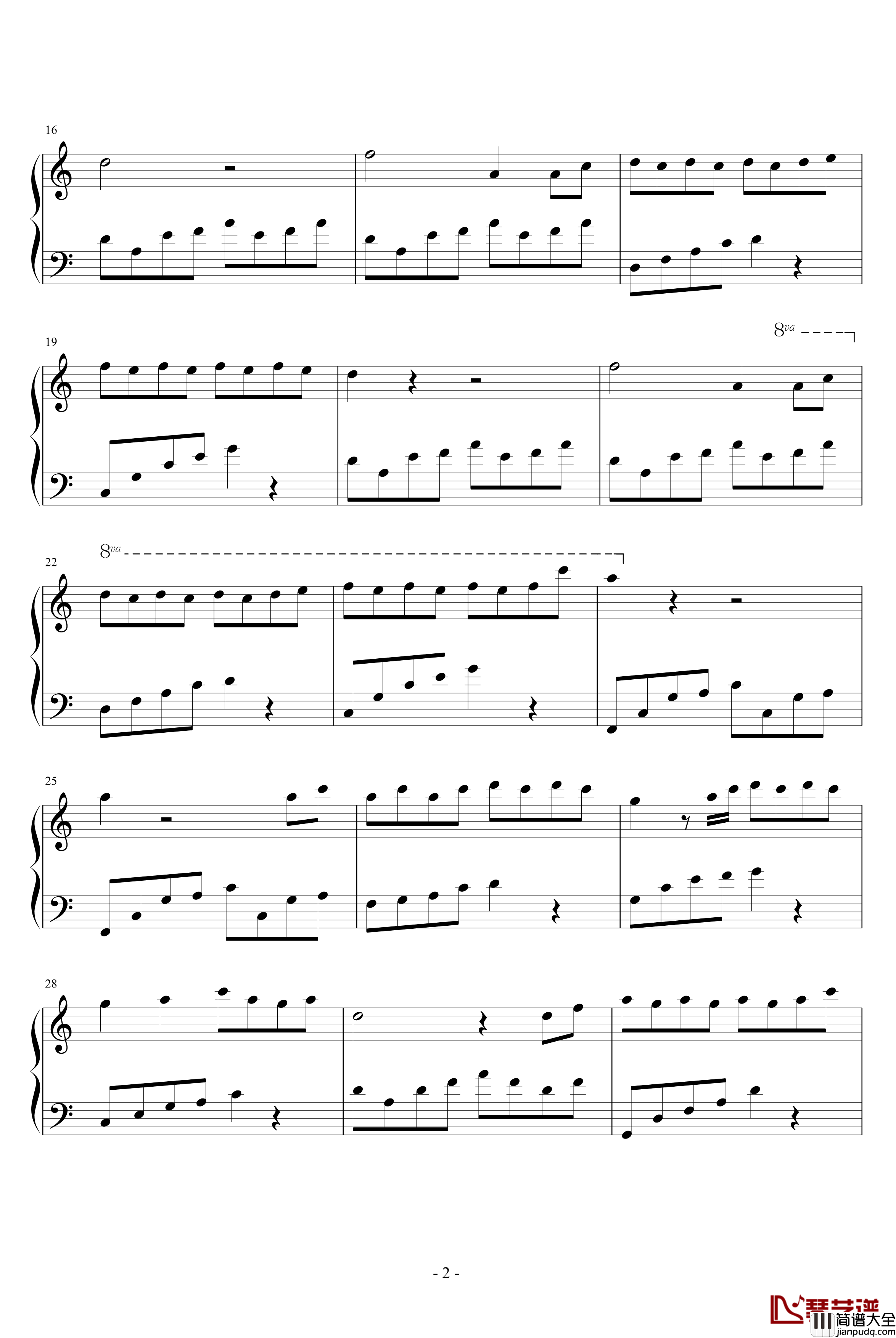 长大的时限钢琴谱_影视