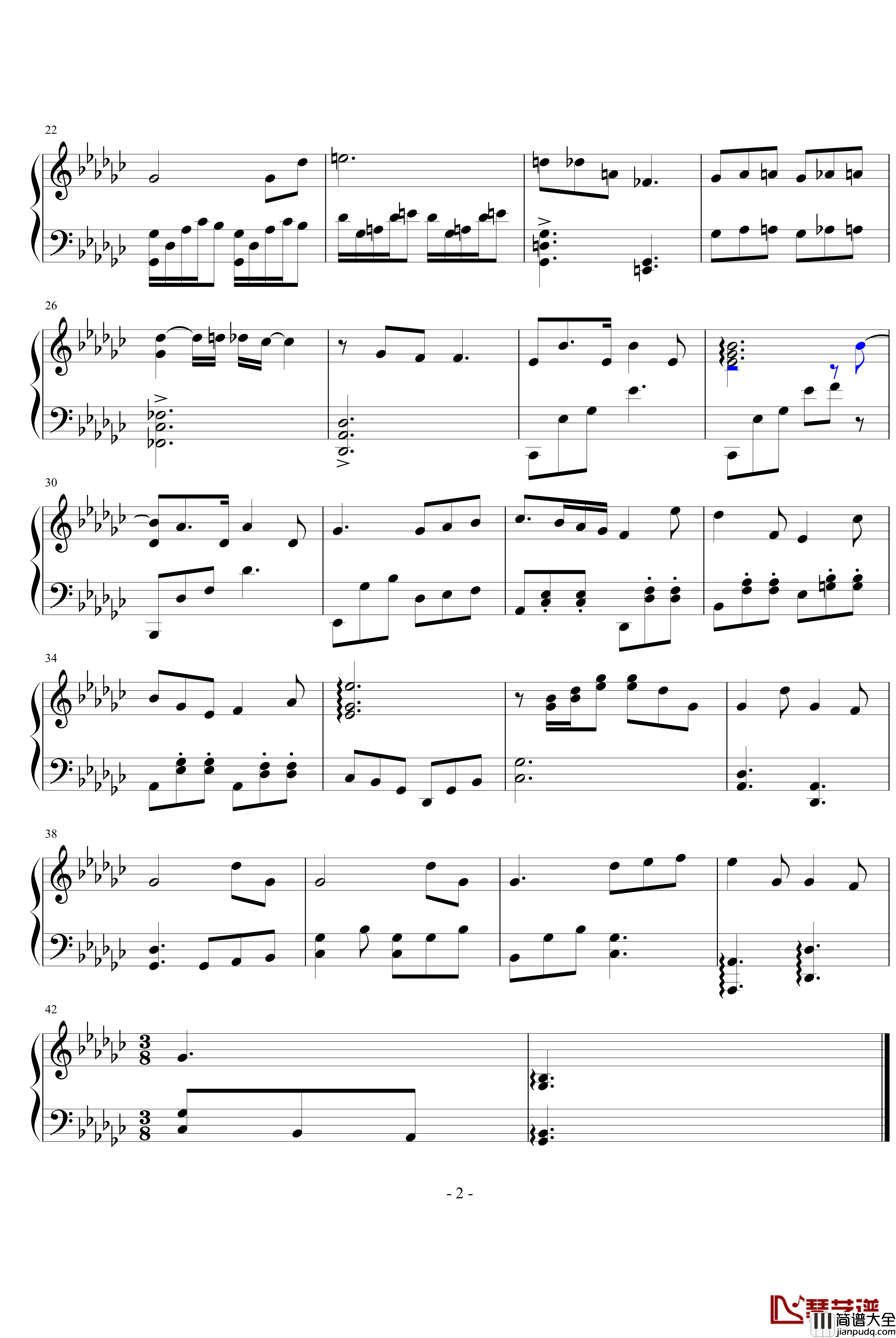 snow_flower钢琴谱_光宗信吉