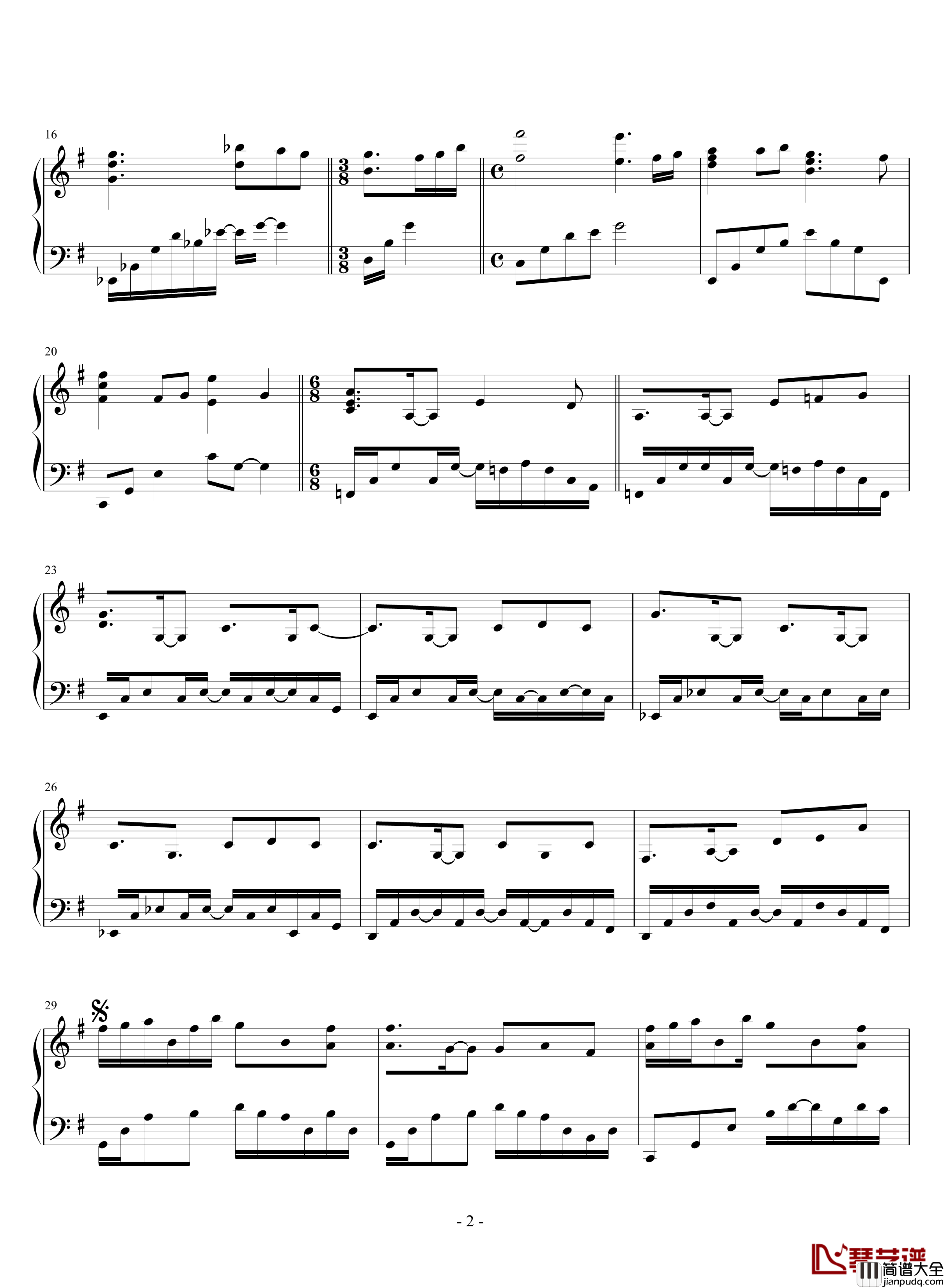 Loanna钢琴谱_Yiruma