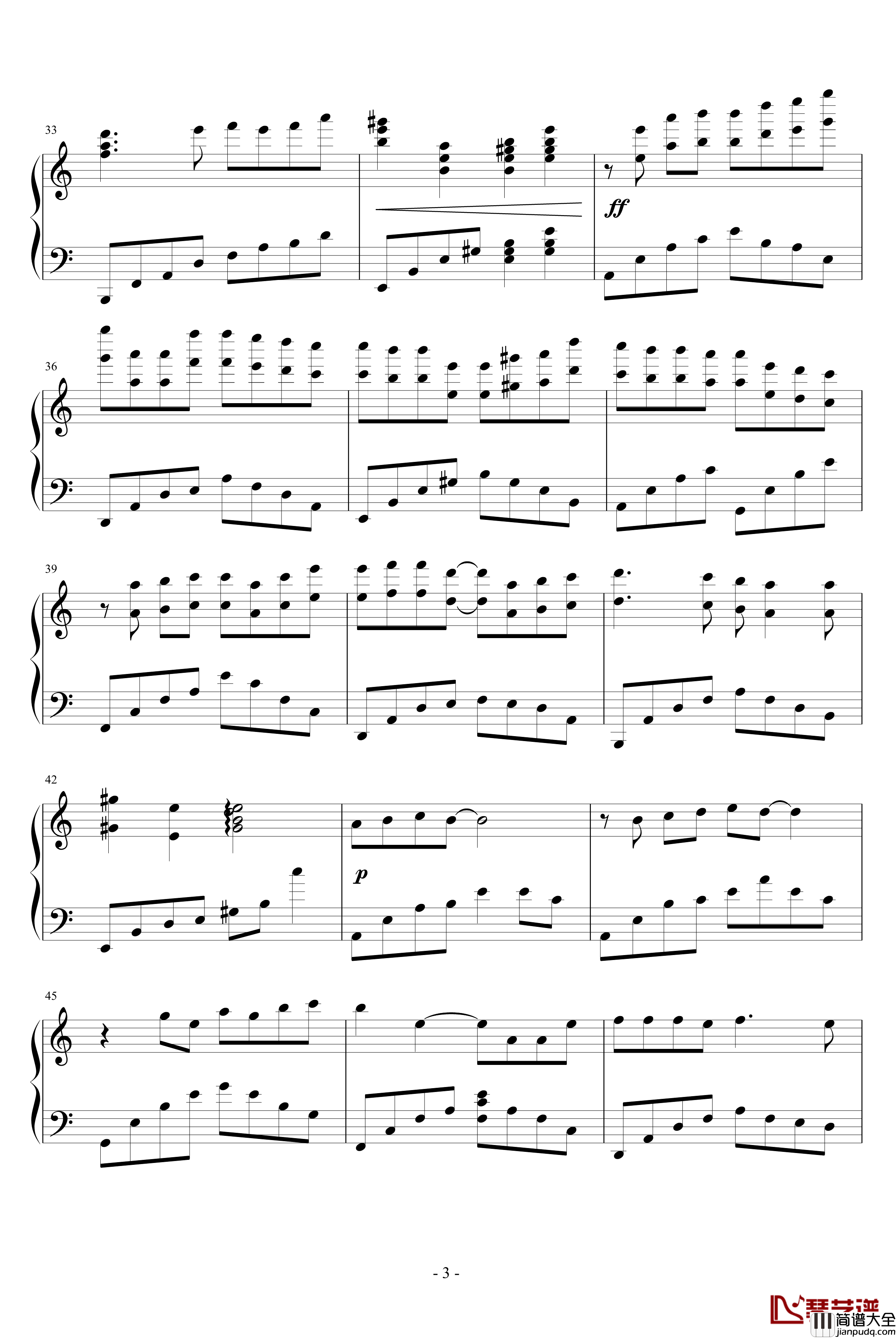 小风立可白钢琴谱_陈干