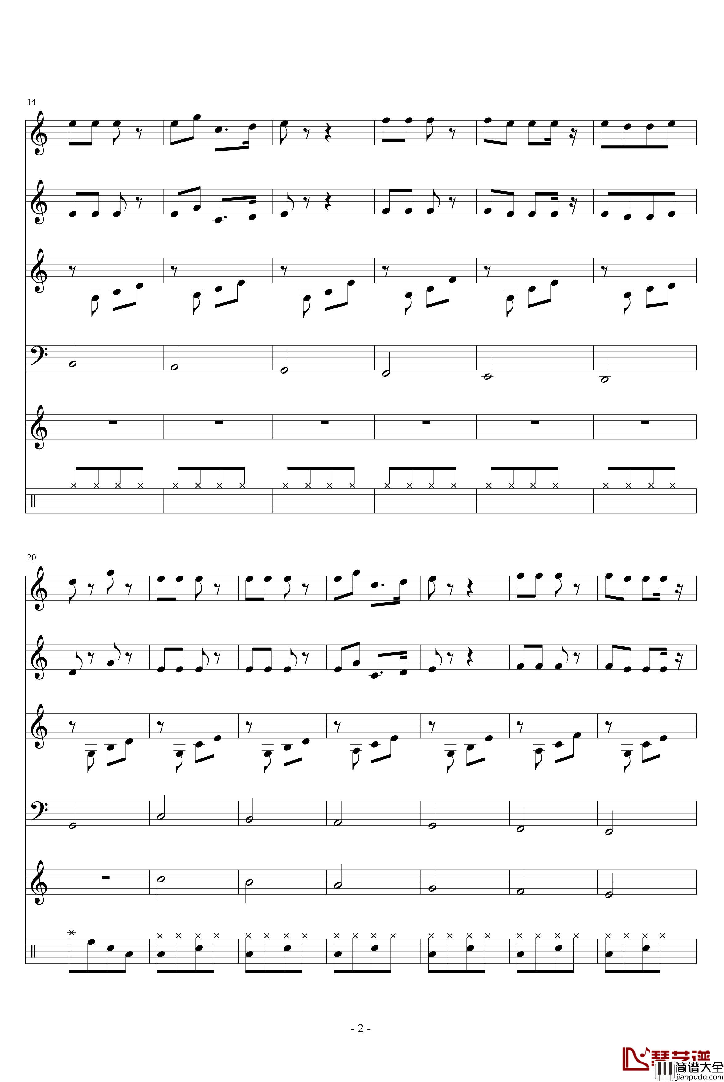 铃儿响叮当钢琴谱_贝多芬_beethoven