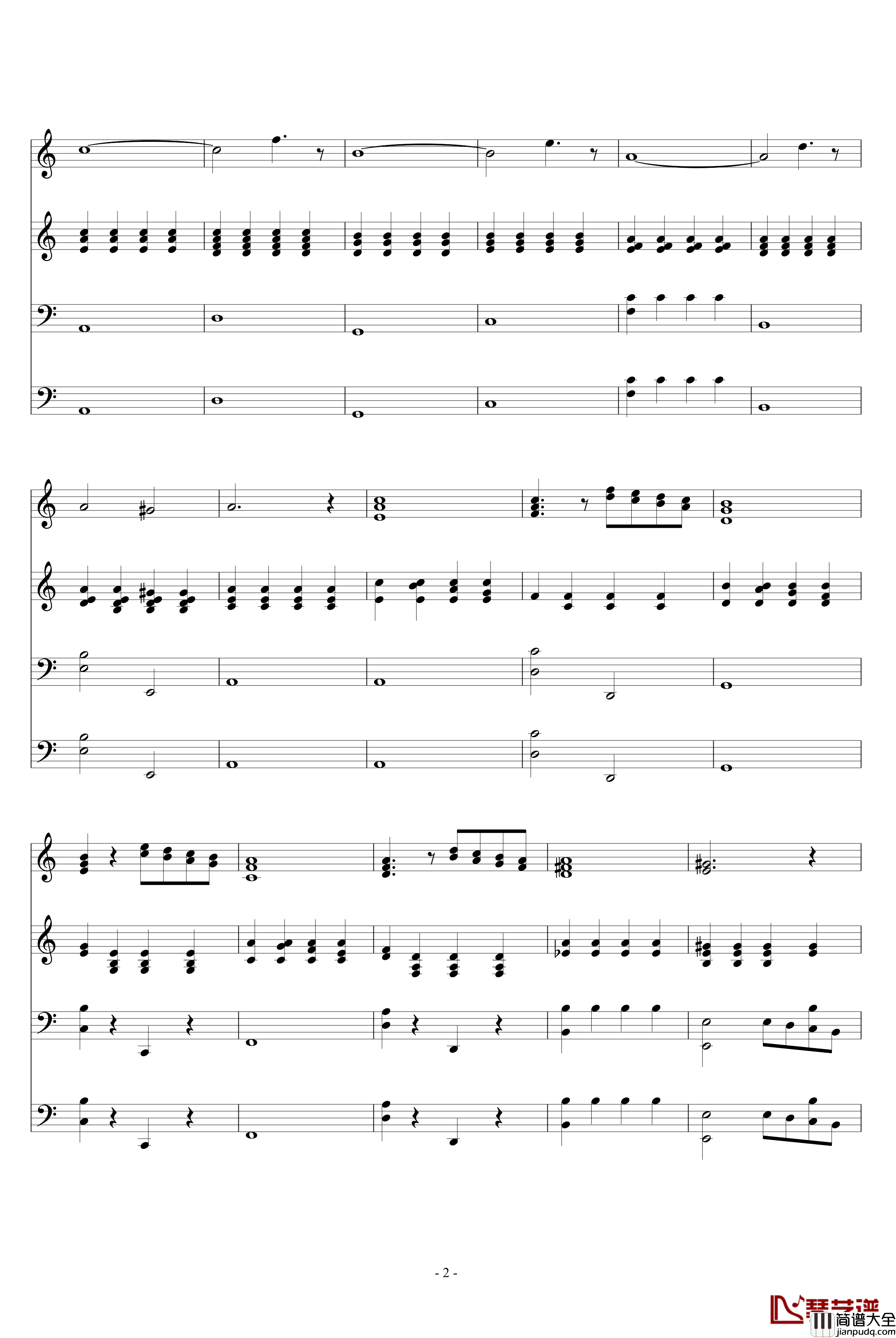 圣母玛利亚钢琴谱_不是舒伯特版本_欧美经典