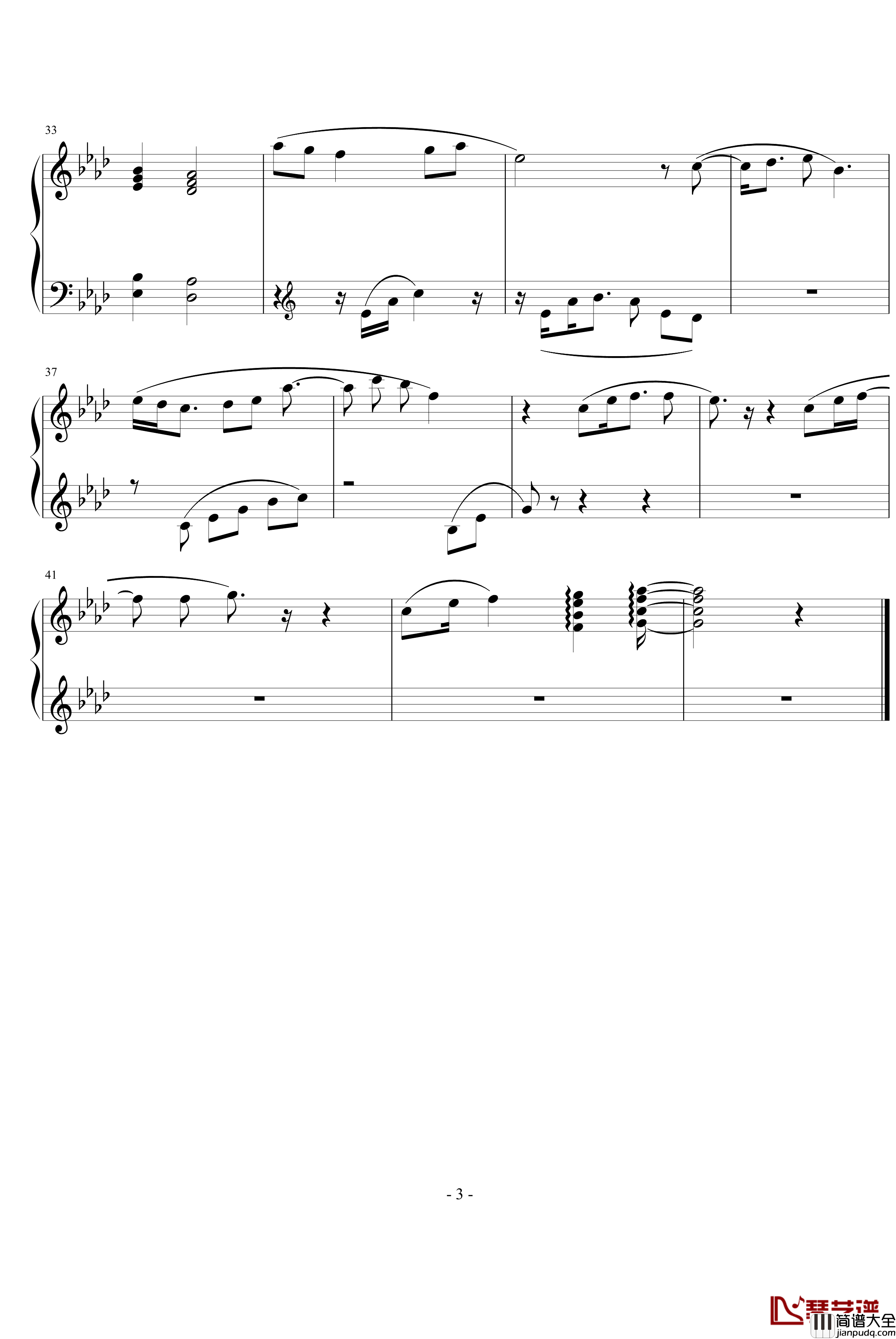 Simple_Wishes钢琴谱_莫殇