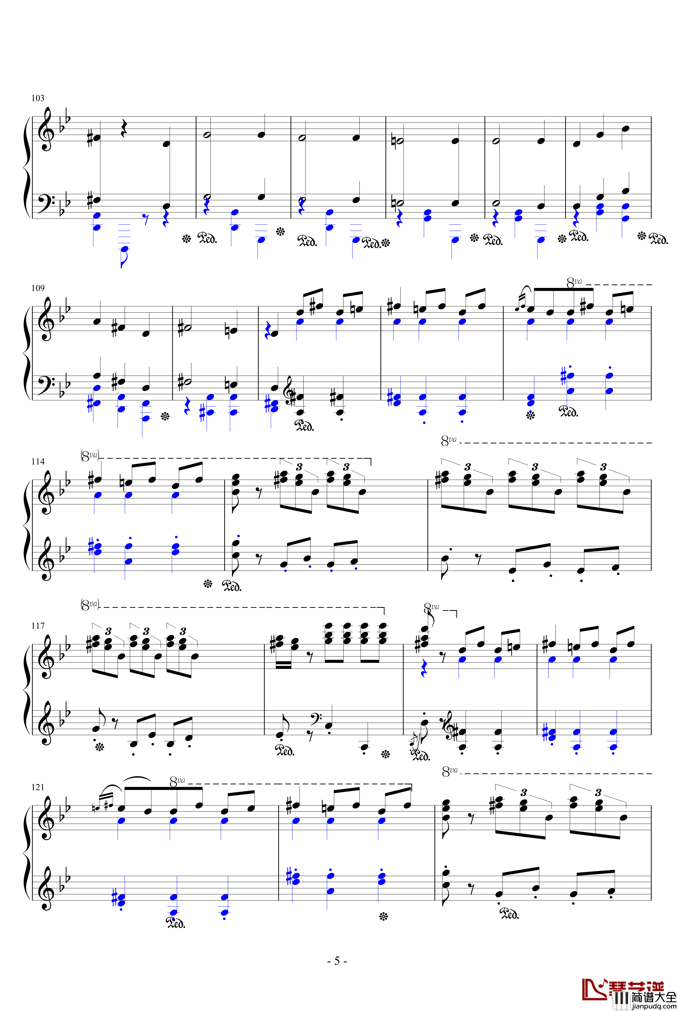 恶魔之舞钢琴谱_未完成_圣桑