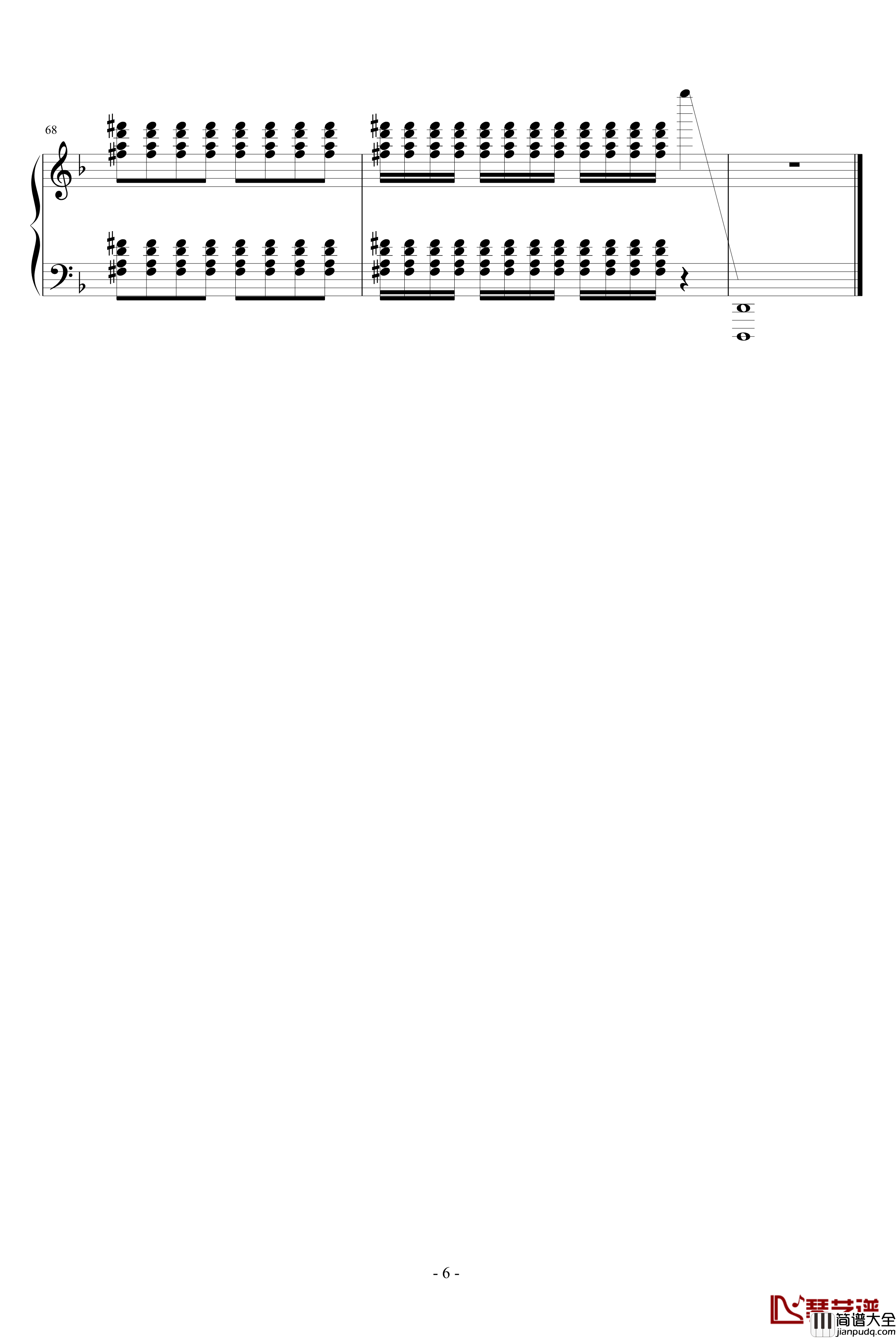 出埃及记钢琴谱_Maksim演奏原版谱_马克西姆_Maksim·Mrvica