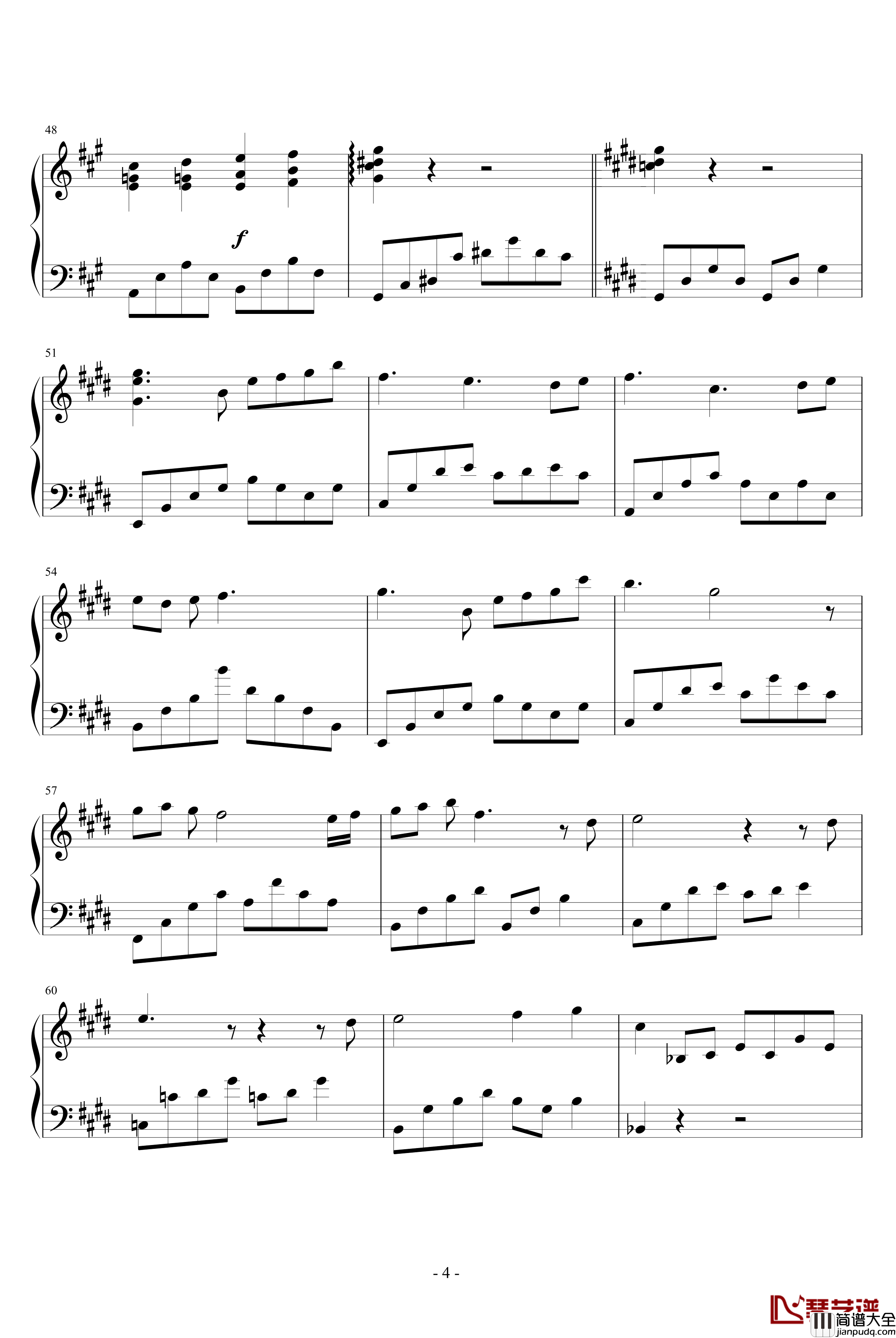 暖阳钢琴谱_动漫影视_鸑鷟BGM