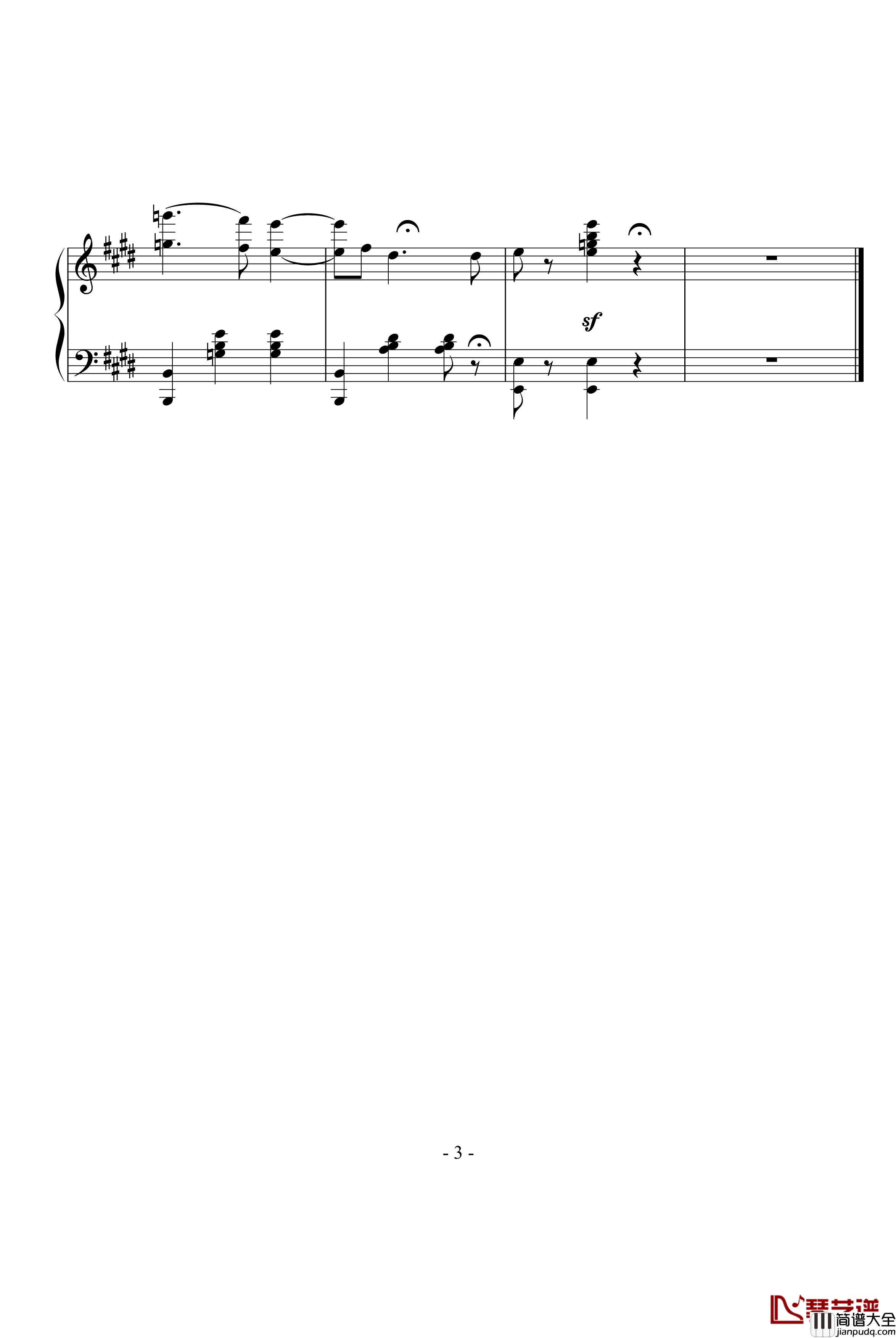 重归苏莲托钢琴谱_世界名曲