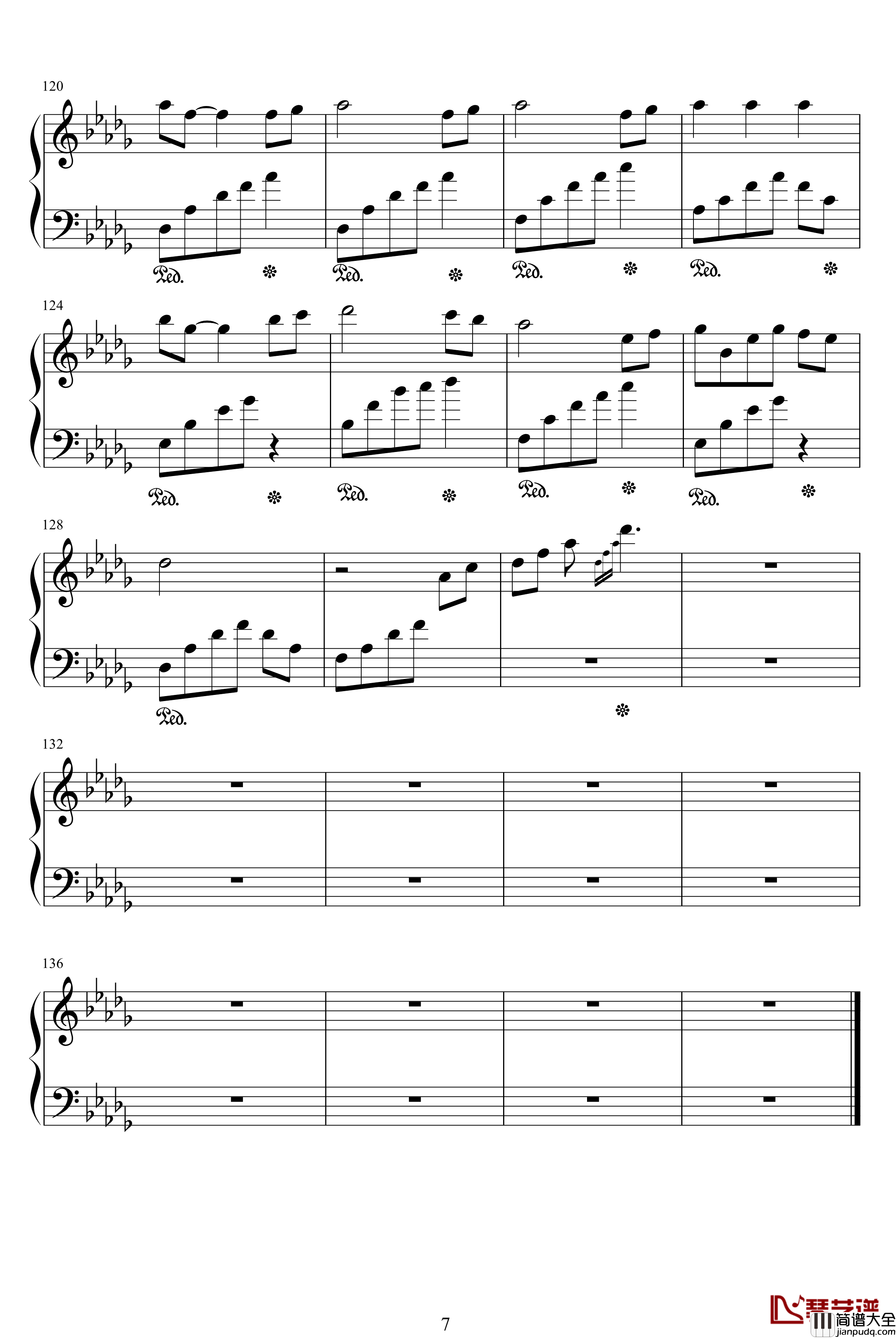 今年夏天钢琴谱_魔鬼的枷锁