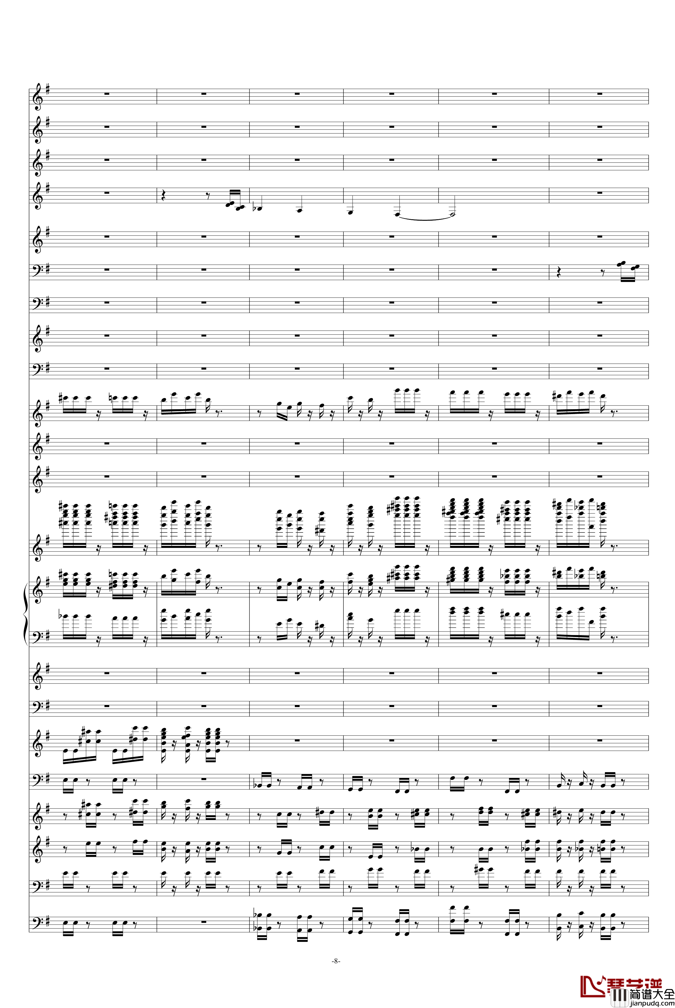 糖果仙子舞曲钢琴谱_柴科夫斯基_Peter_Ilyich_Tchaikovsky