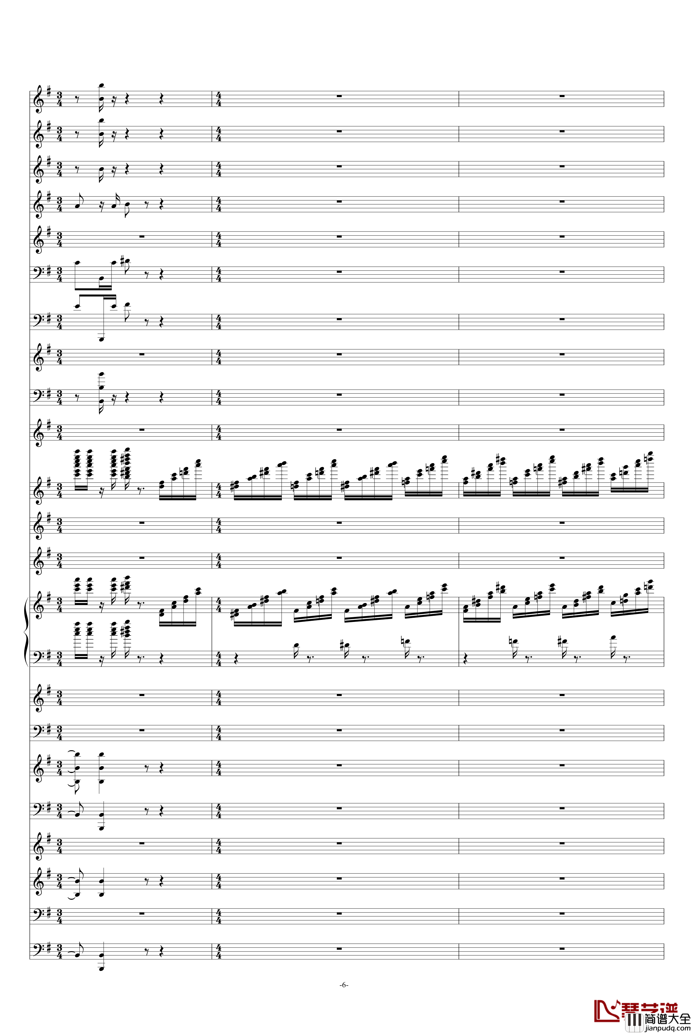 糖果仙子舞曲钢琴谱_柴科夫斯基_Peter_Ilyich_Tchaikovsky