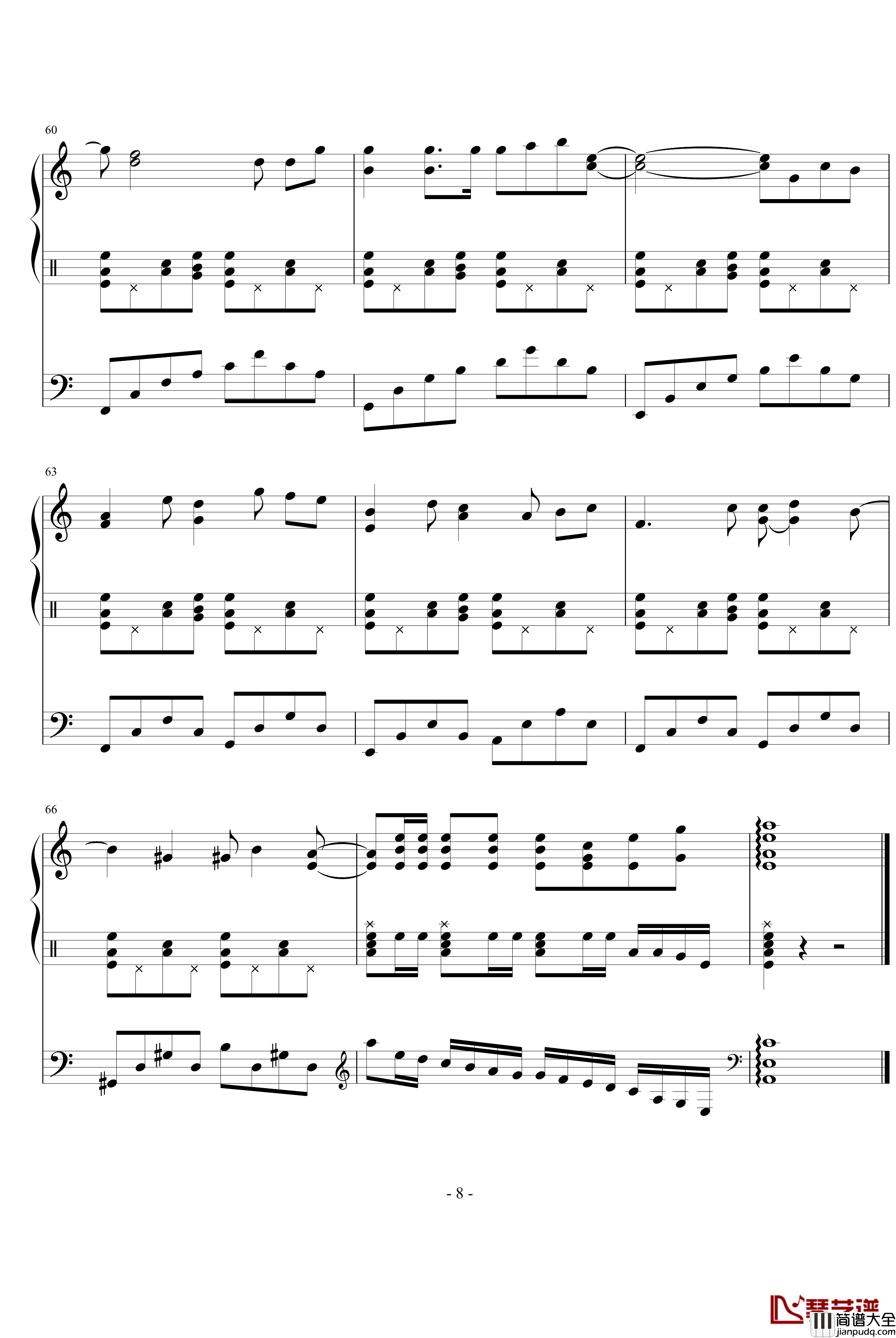 寻找拿破仑钢琴谱_雪凌球