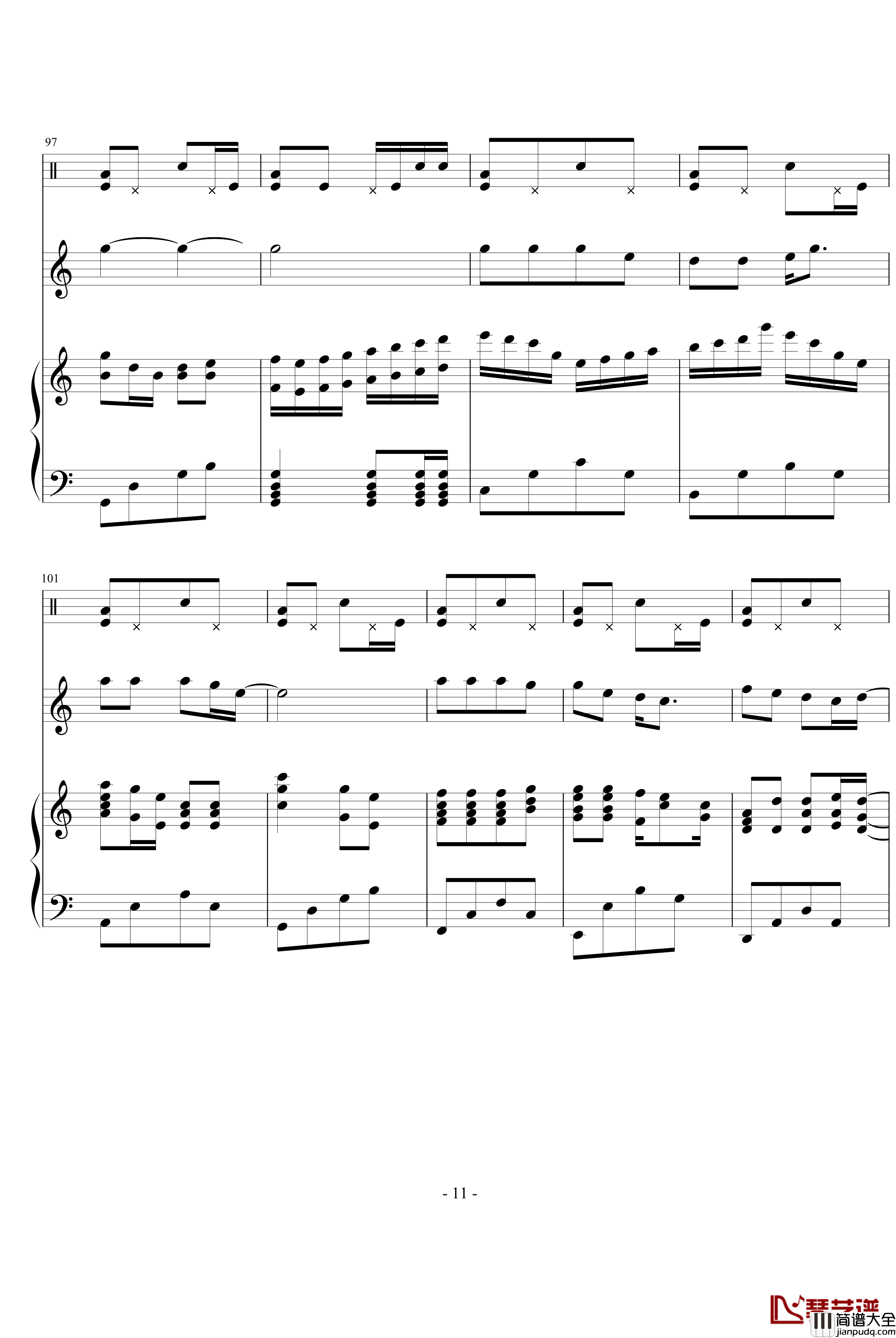 天使恋人钢琴谱_刘芮伊