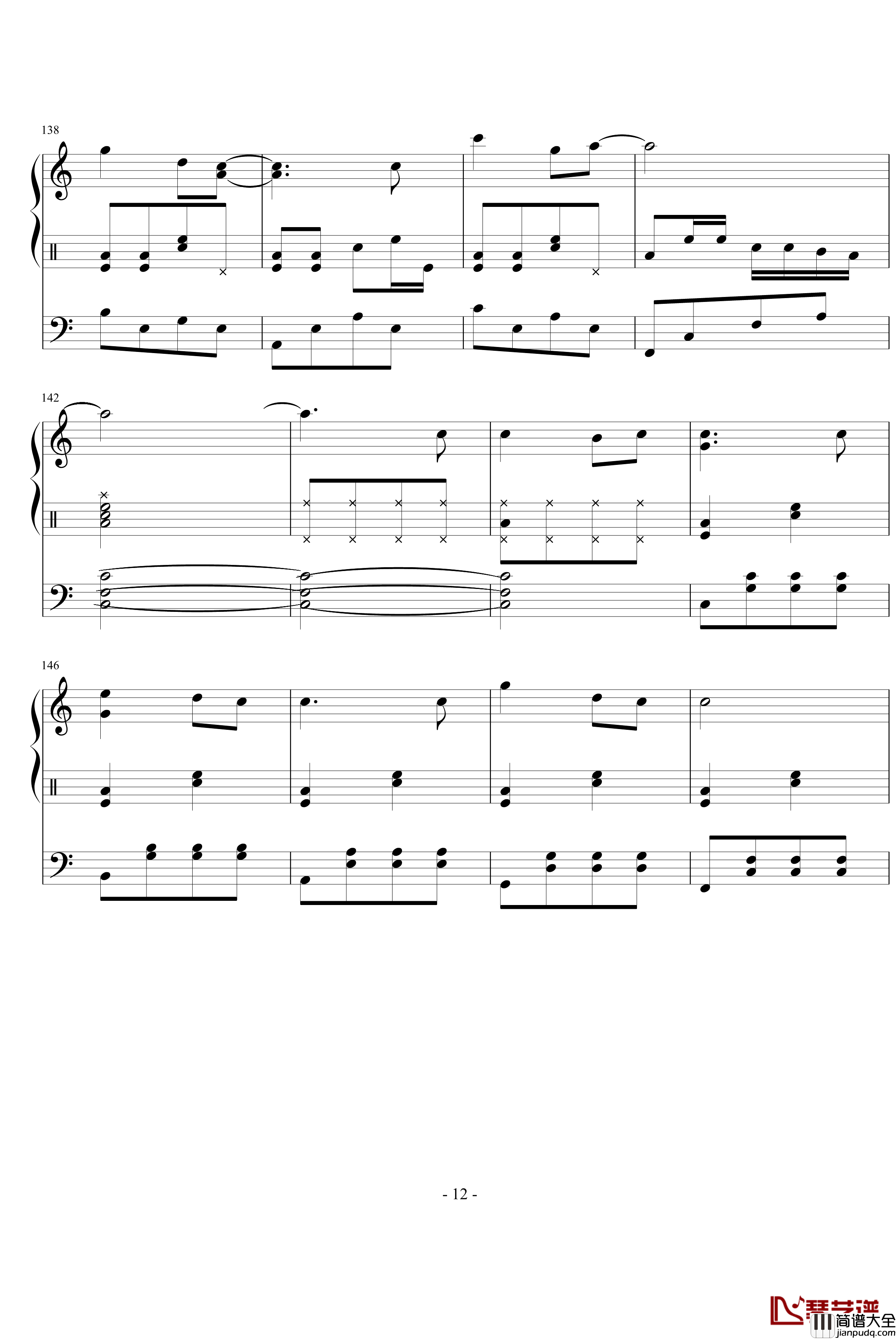 星月游乐园钢琴谱_199086hxy