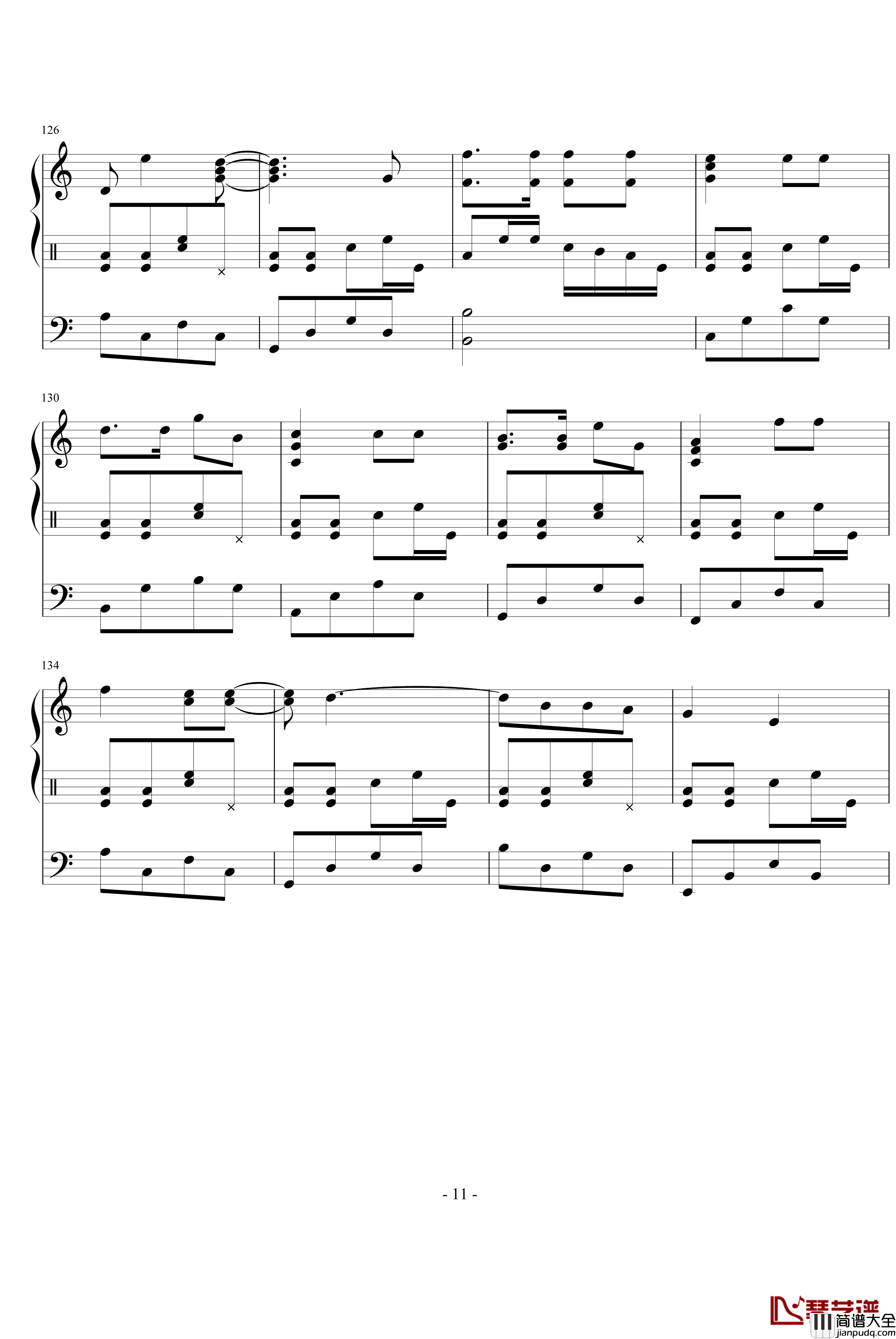 星月游乐园钢琴谱_199086hxy