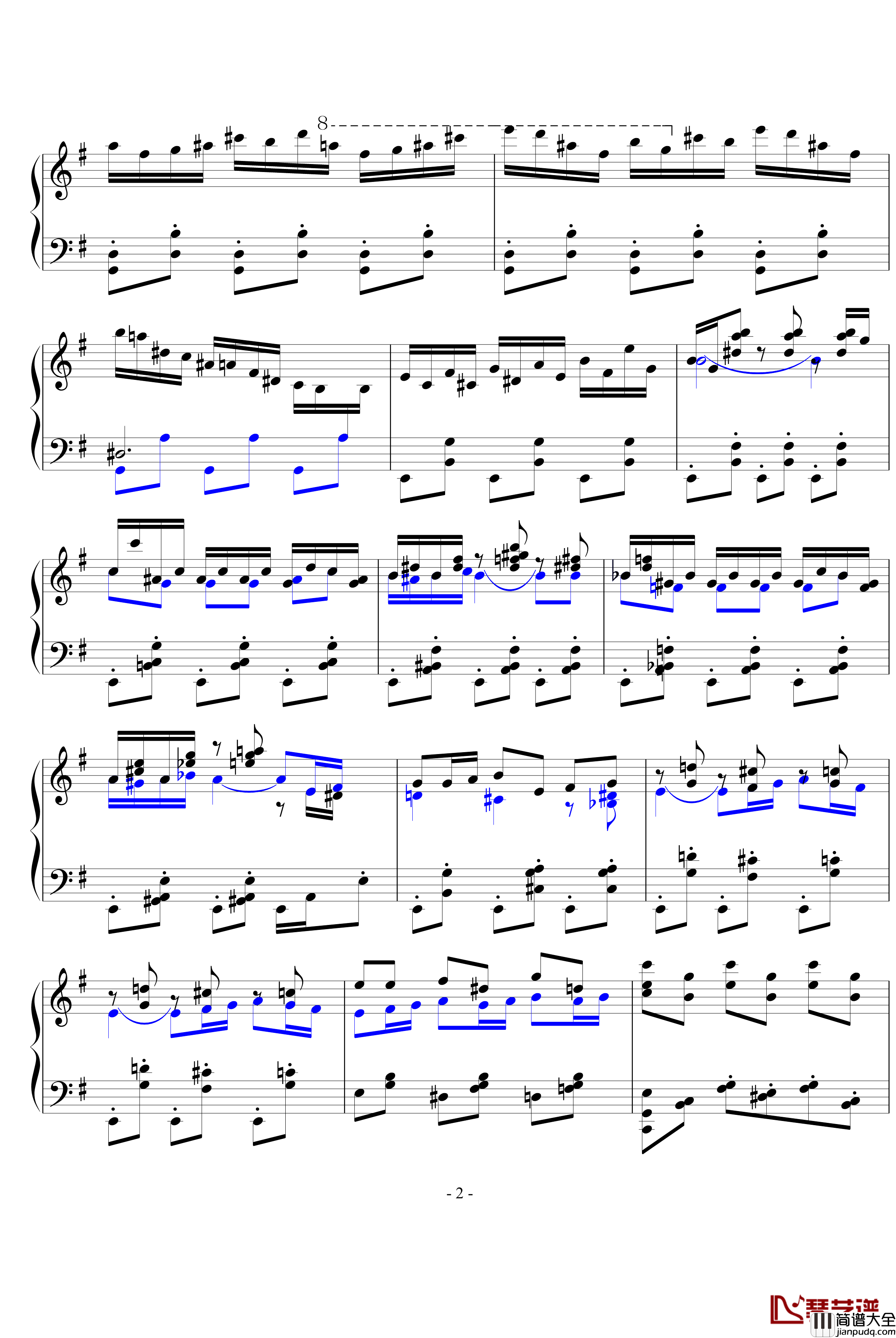 卡门幻想曲钢琴谱_卡门