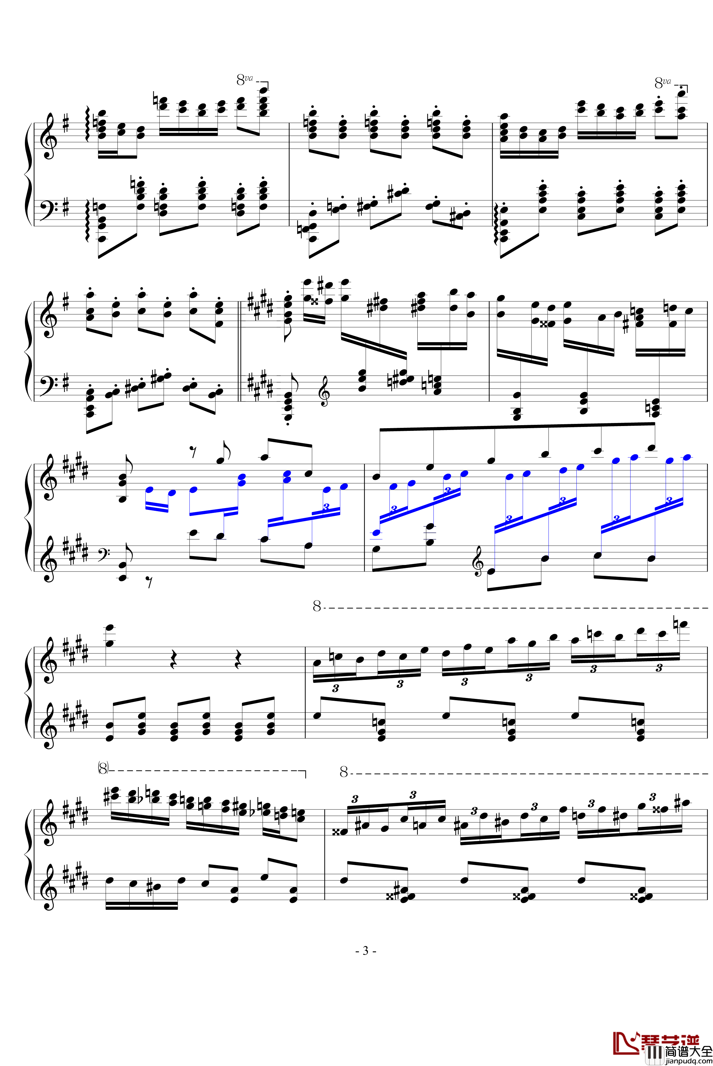 卡门幻想曲钢琴谱_卡门