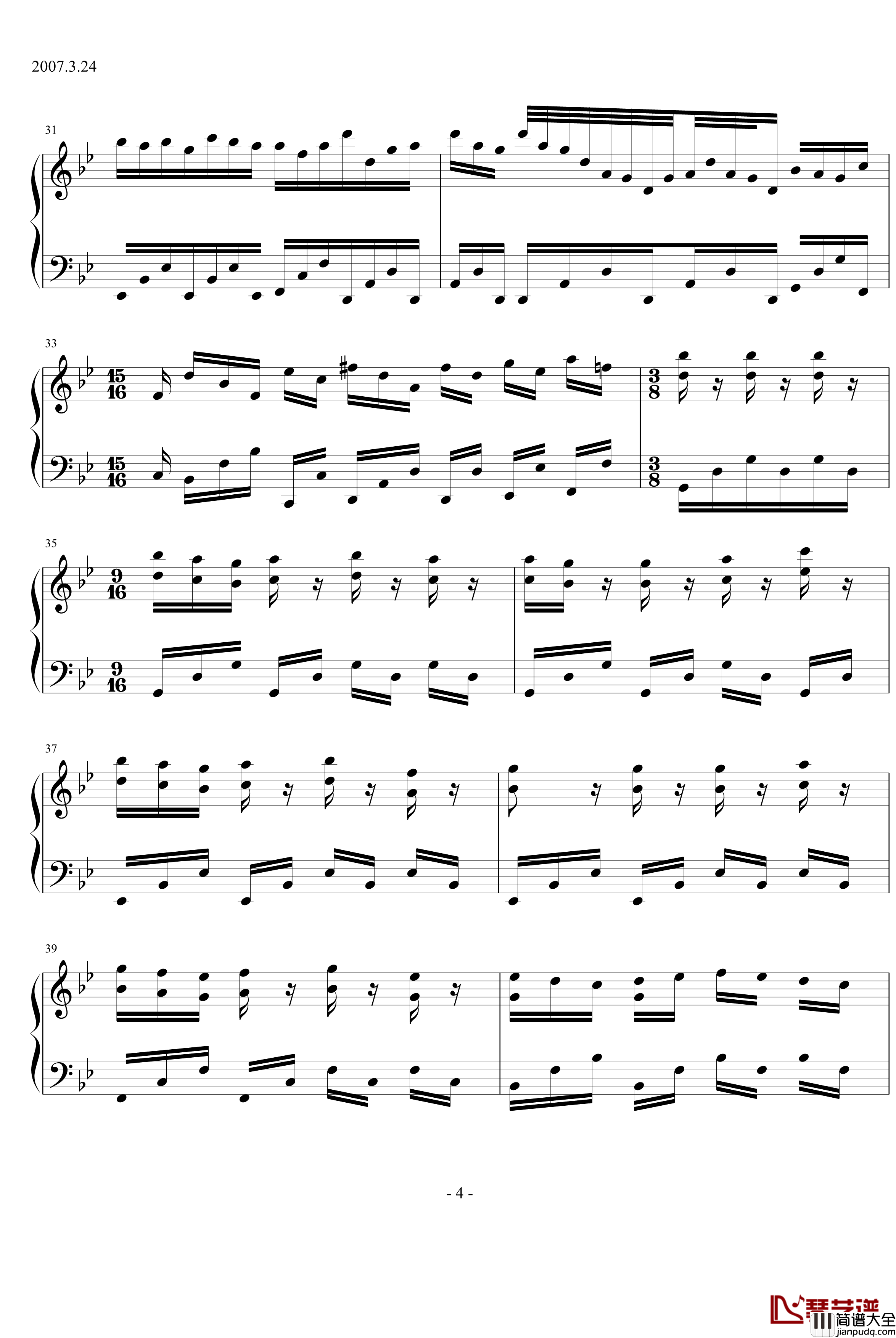 Marching_Season钢琴谱_雅尼