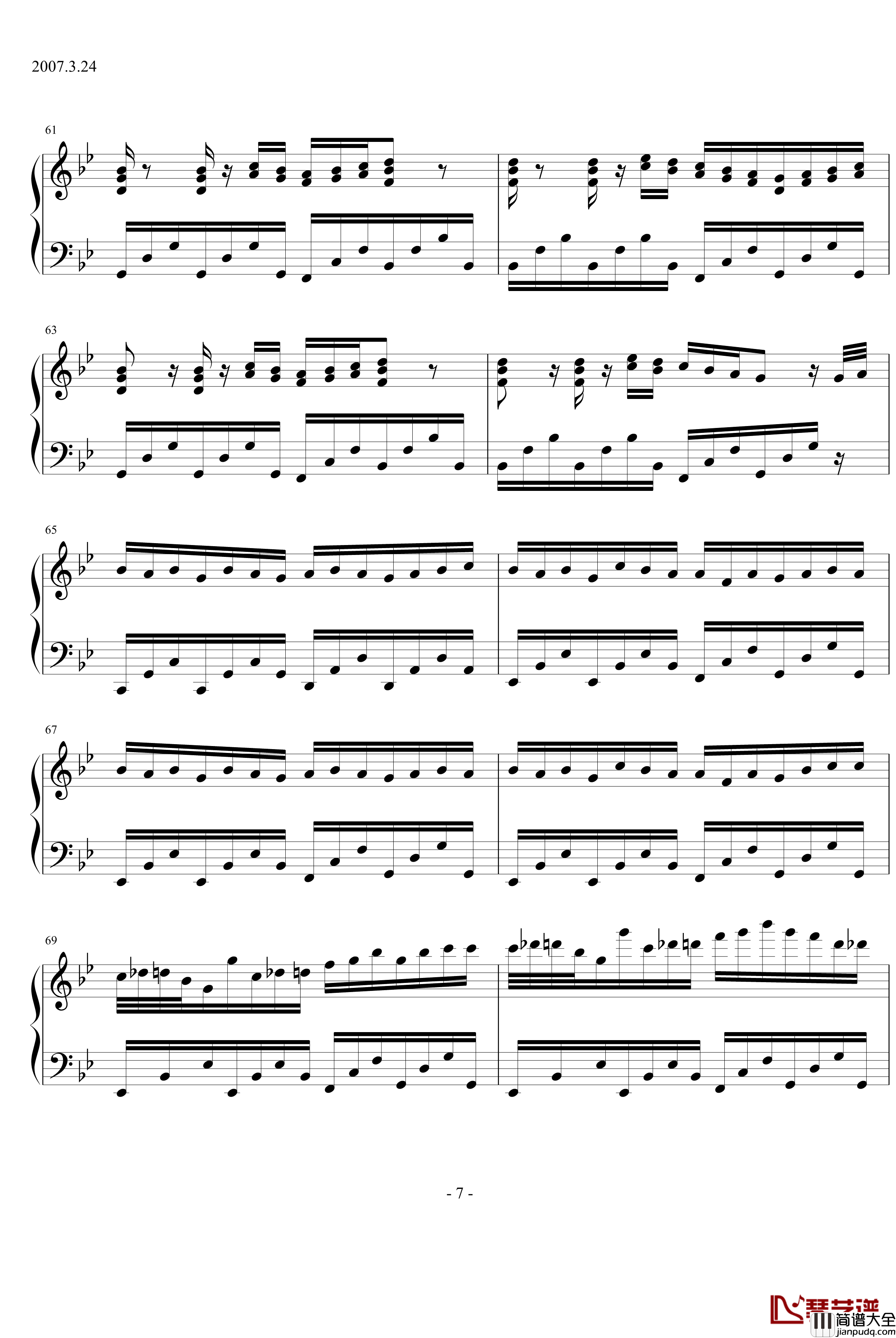 Marching_Season钢琴谱_雅尼