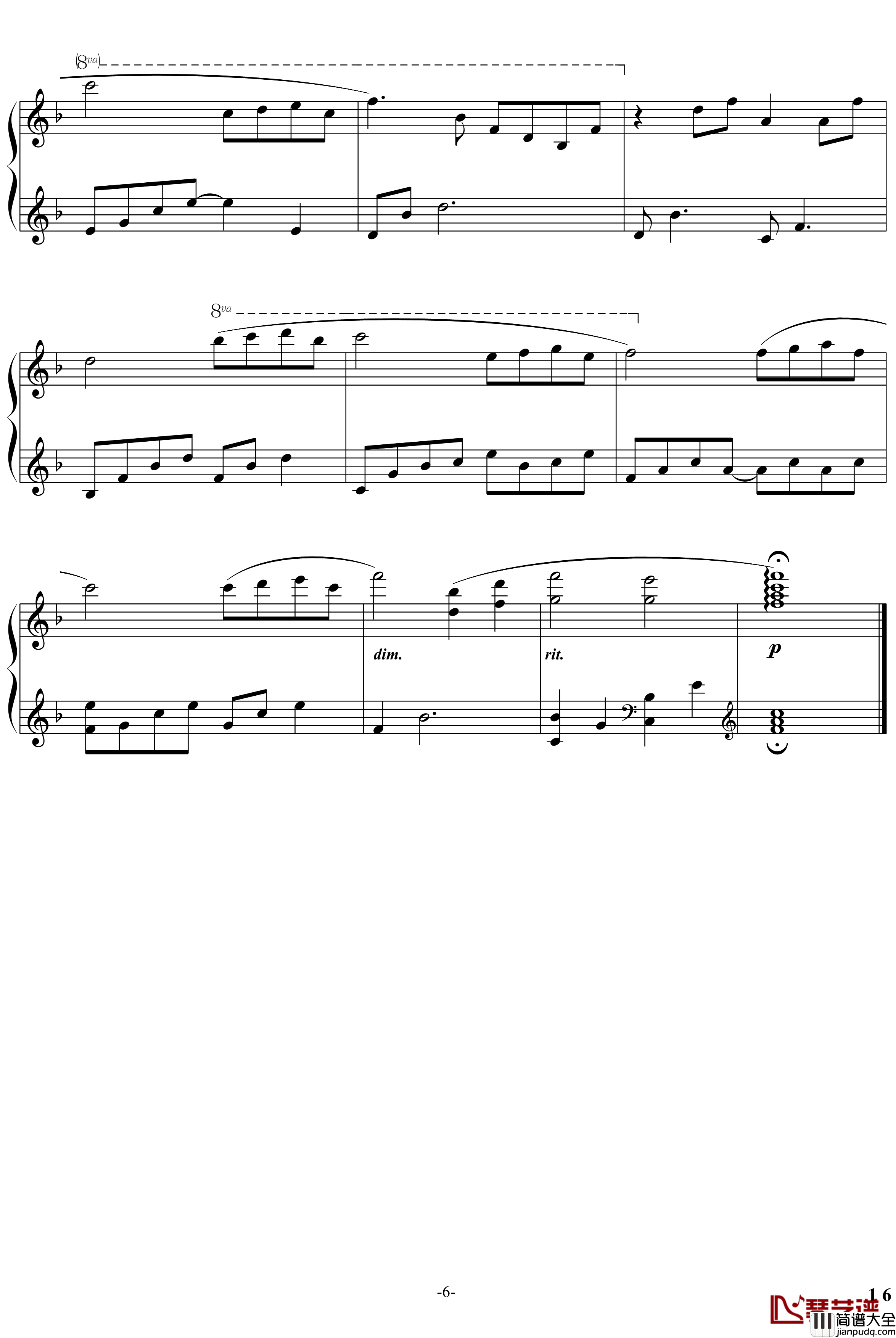 白日梦钢琴谱_Kevin_Kern_Sundial_Dreams