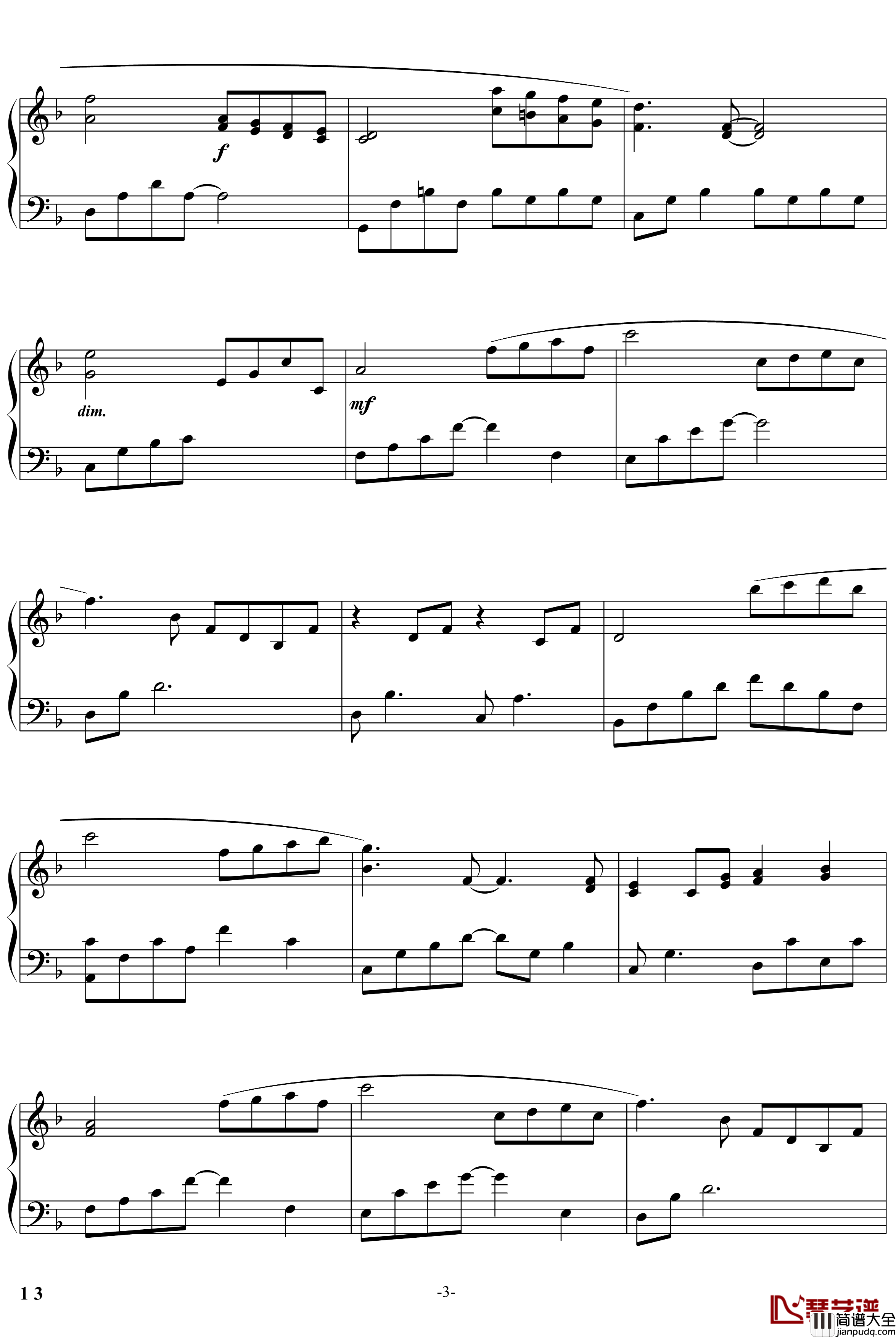 白日梦钢琴谱_Kevin_Kern_Sundial_Dreams