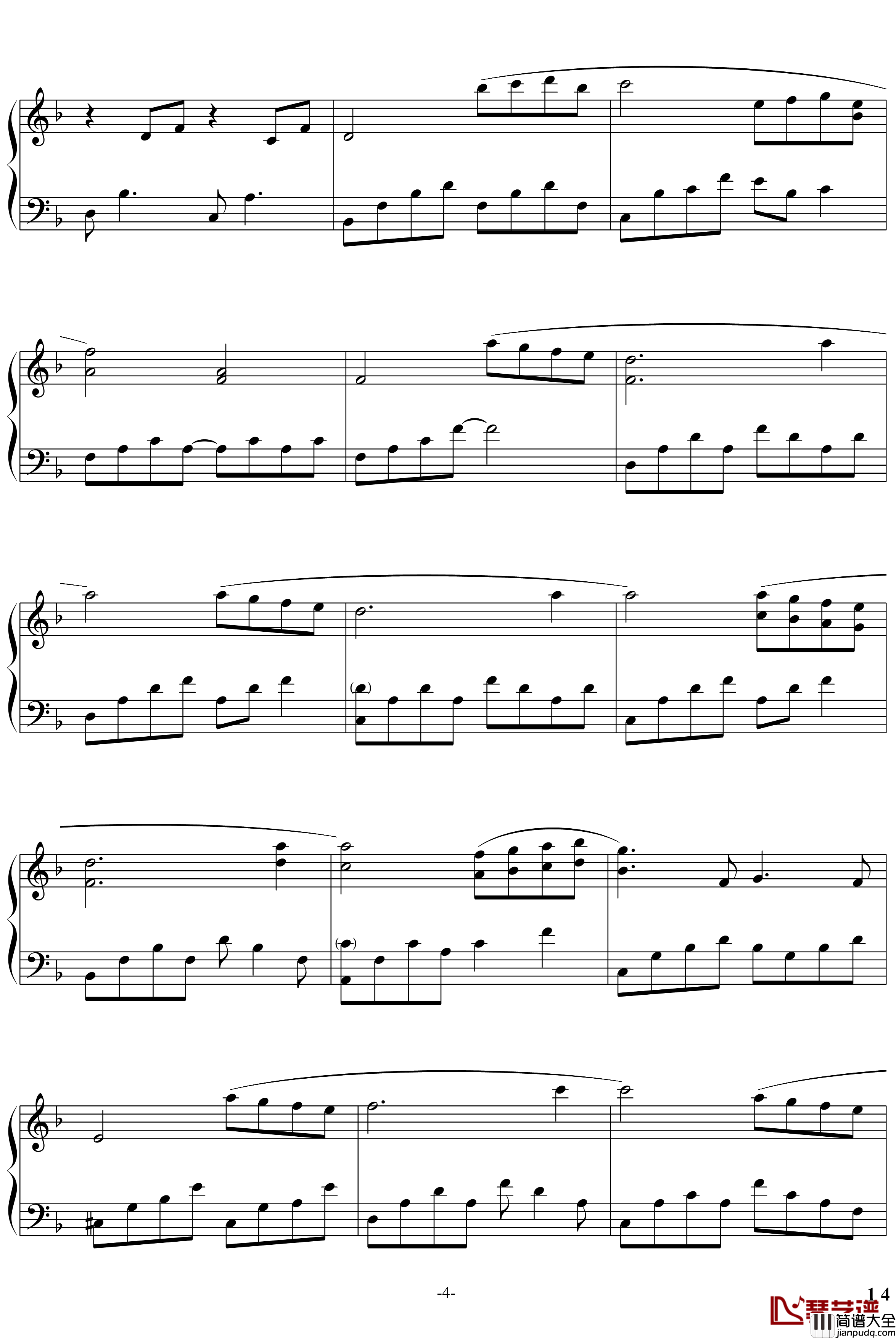 白日梦钢琴谱_Kevin_Kern_Sundial_Dreams