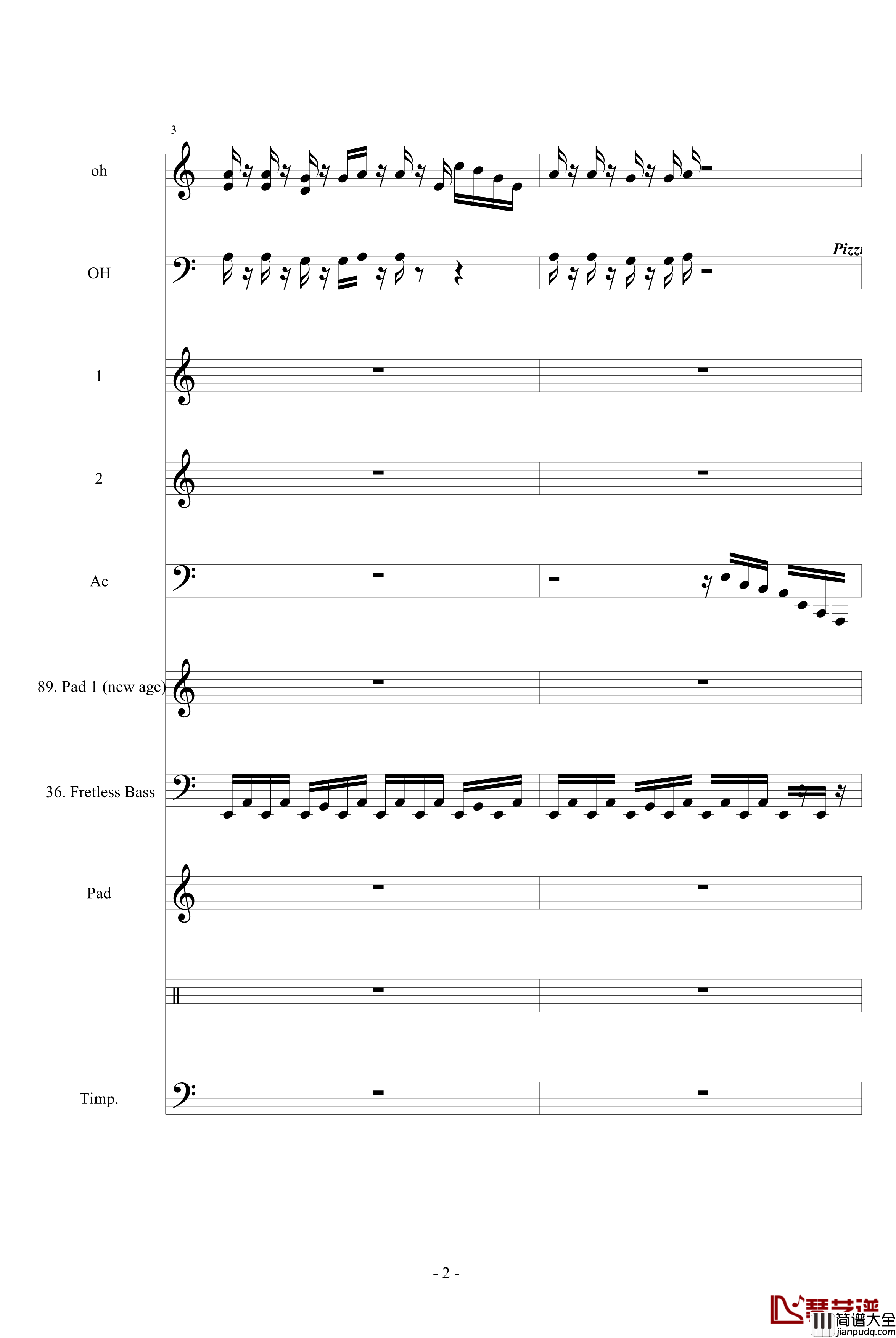 虚张声势钢琴谱_CirahNitex_钢琴叫兽