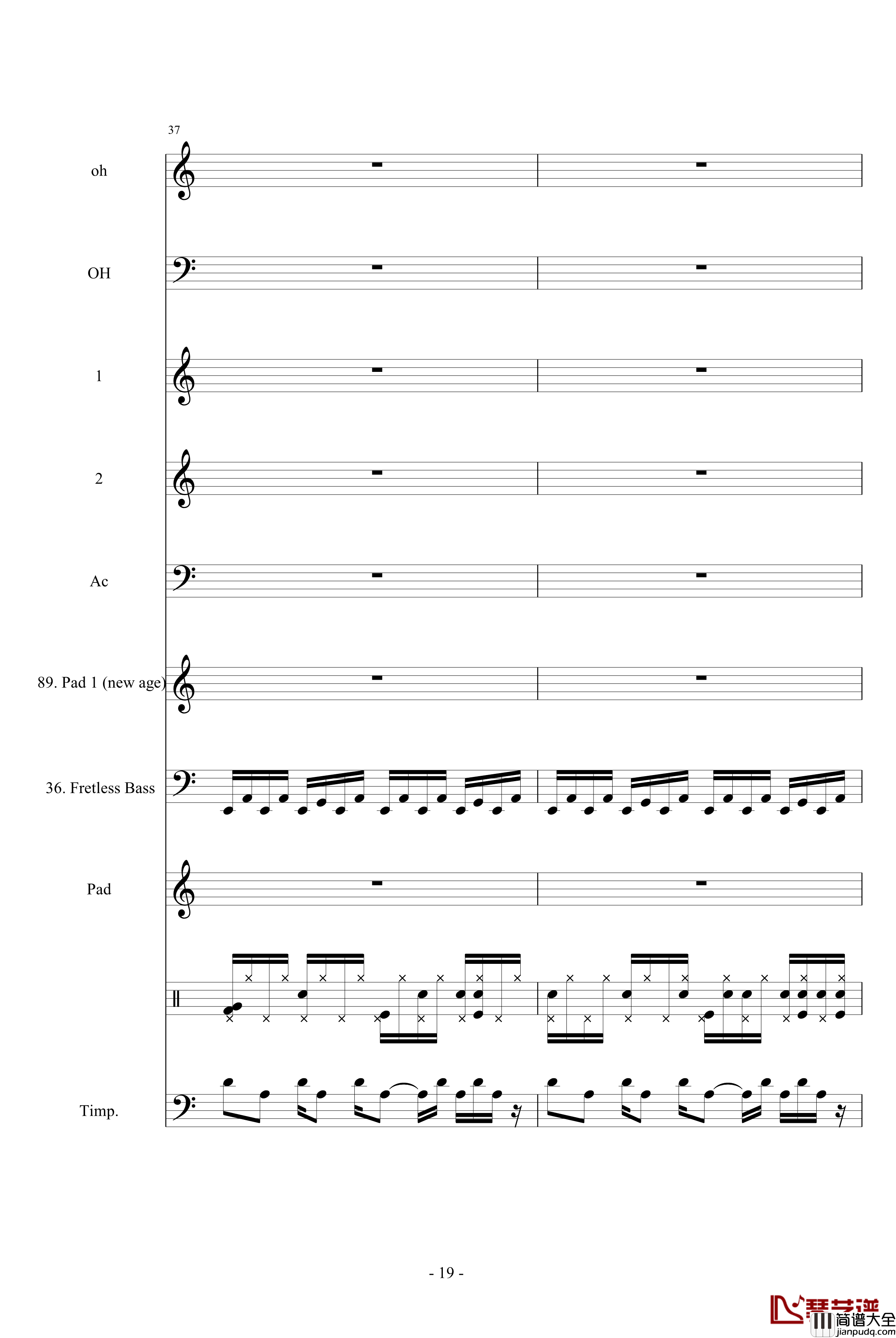 虚张声势钢琴谱_CirahNitex_钢琴叫兽