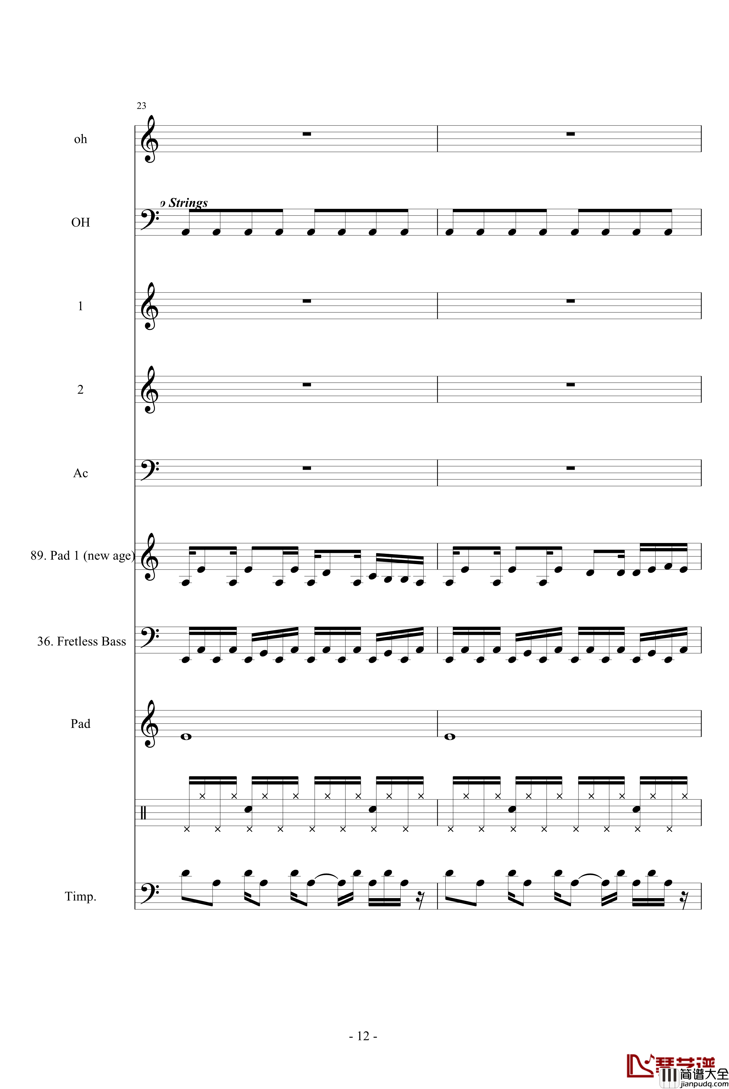 虚张声势钢琴谱_CirahNitex_钢琴叫兽