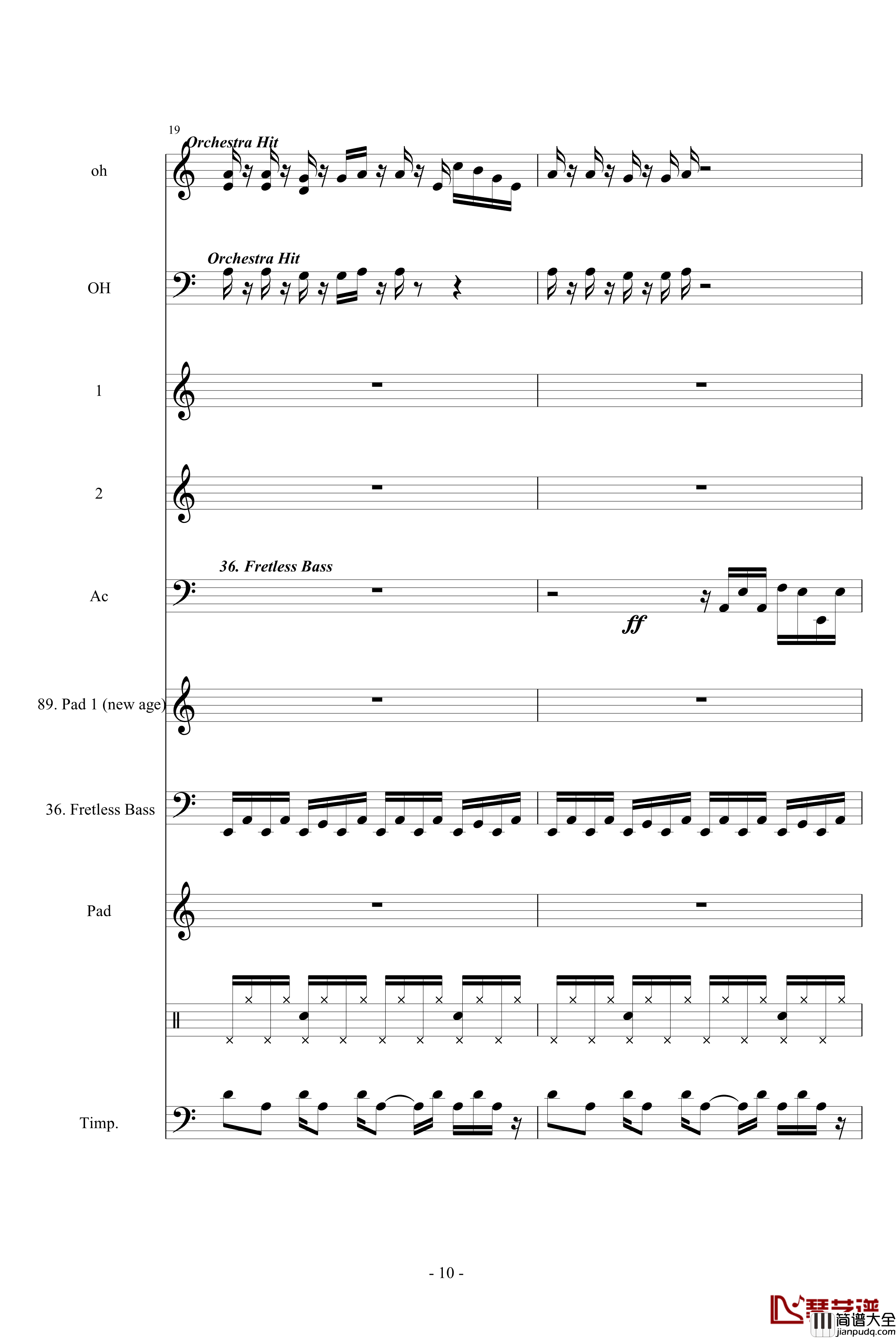虚张声势钢琴谱_CirahNitex_钢琴叫兽