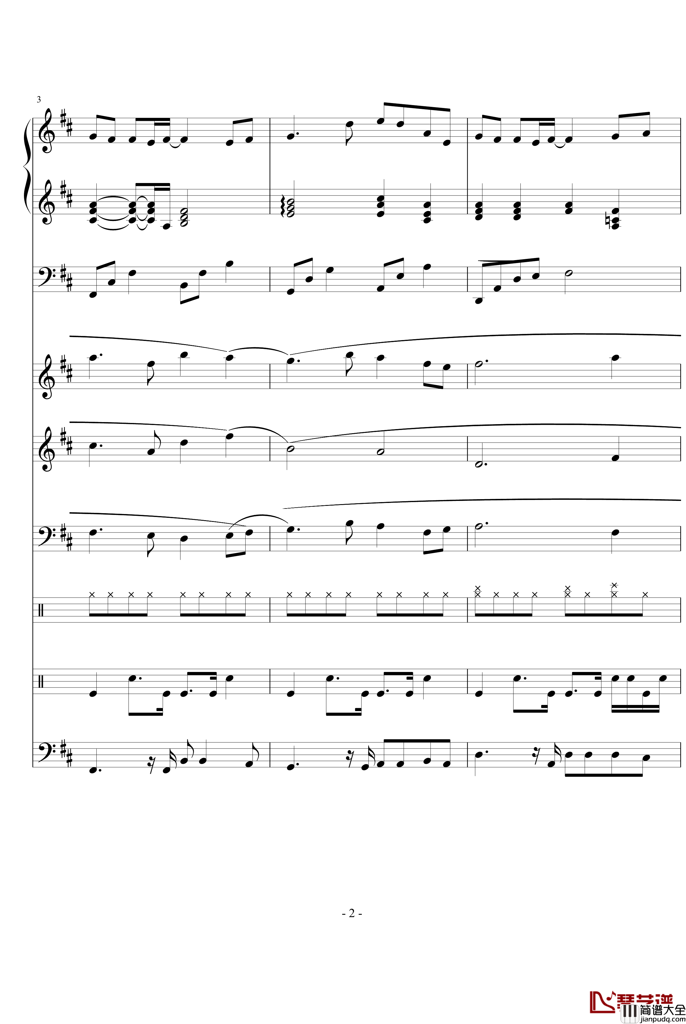 爱了这么久钢琴谱_CanonJ