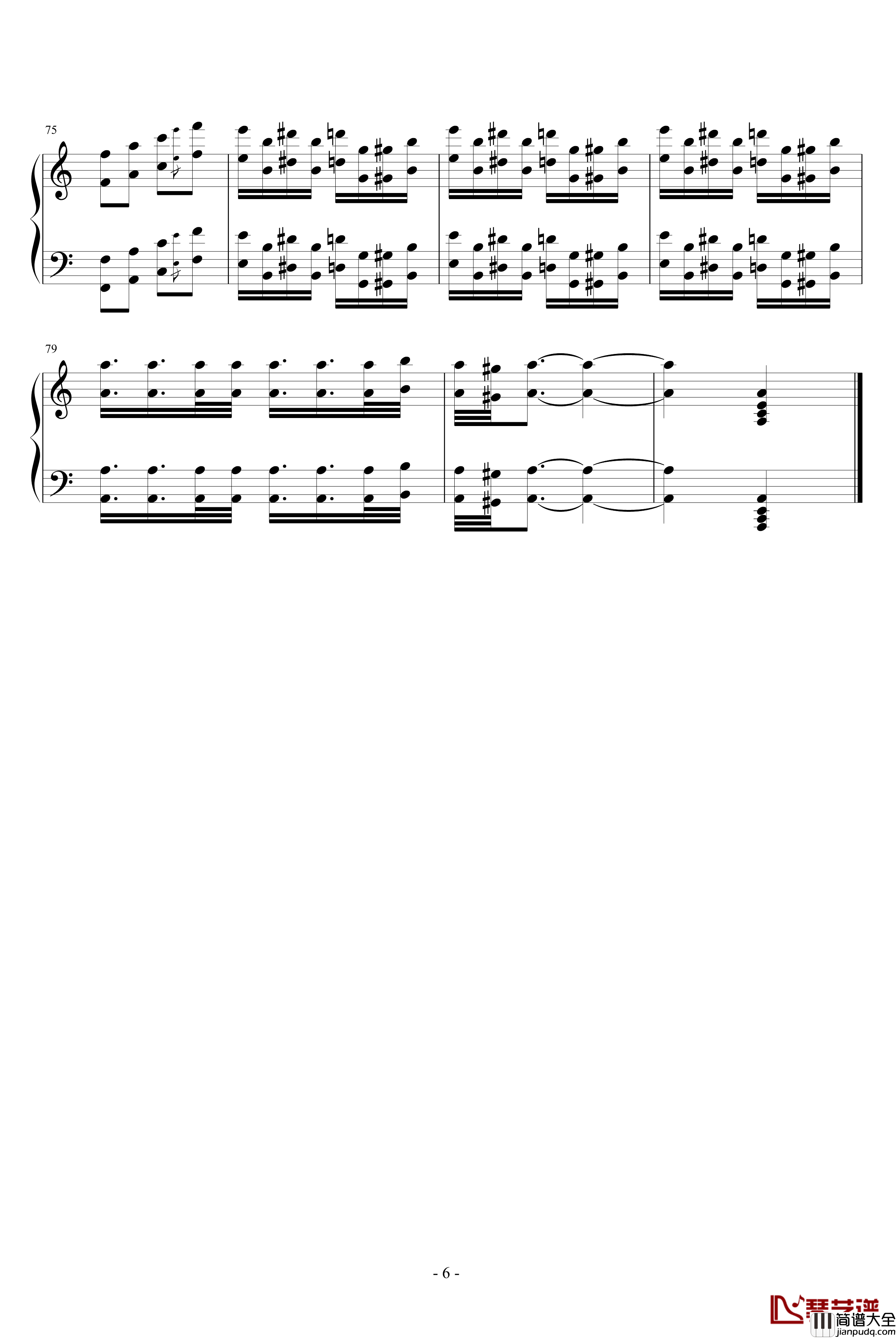 幽灵盛典2钢琴谱_动漫影视