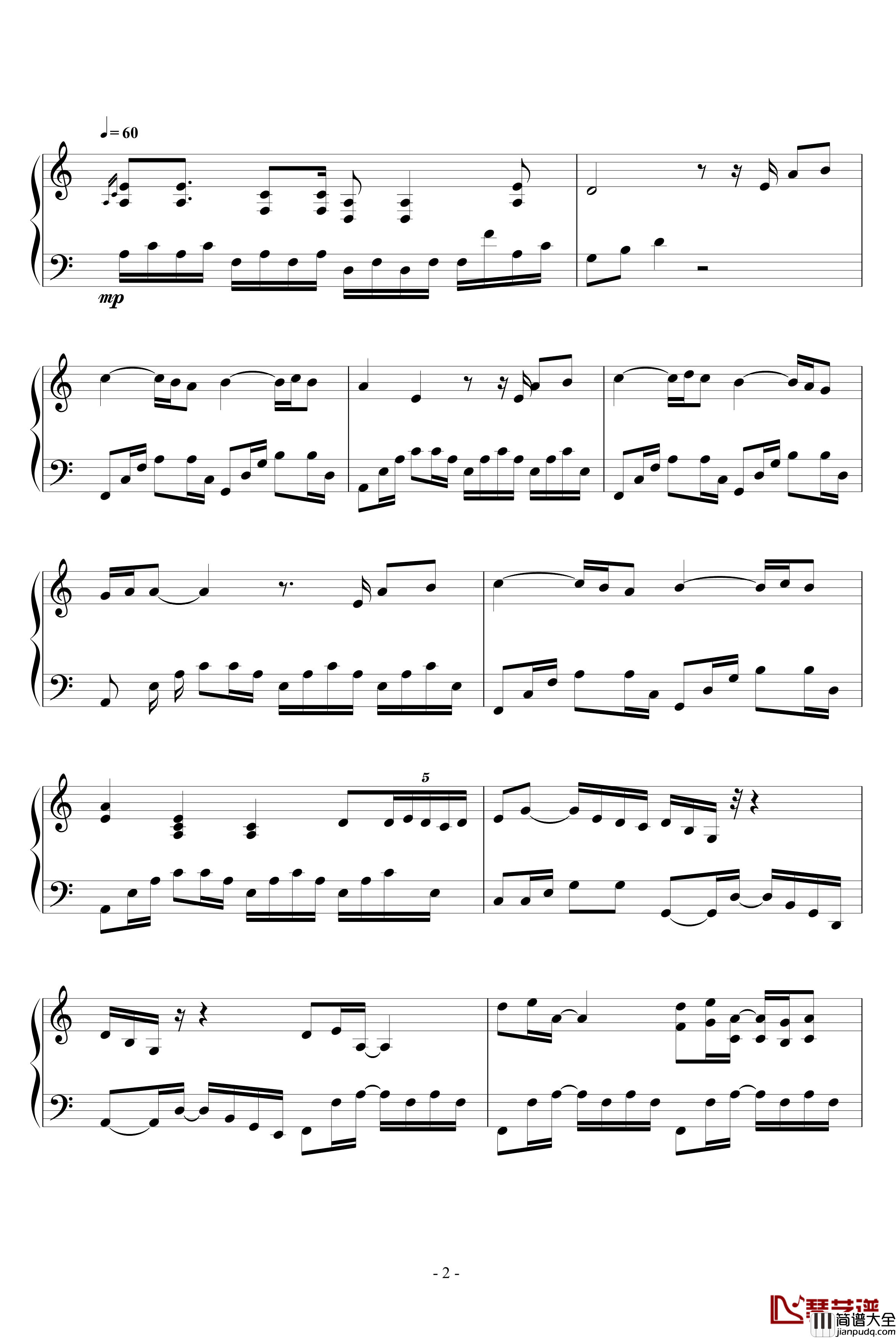 Butterfly_dance钢琴谱_雅尼