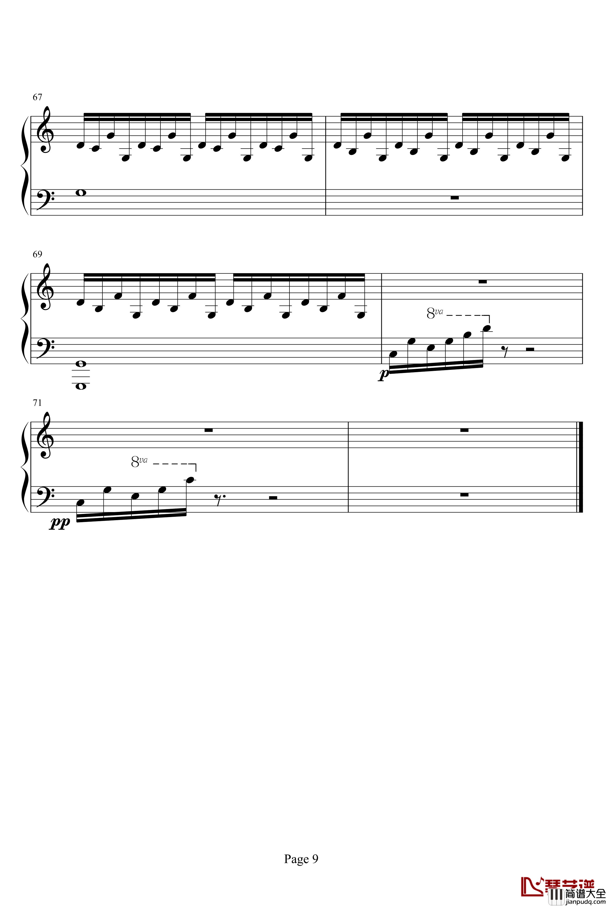 幻想即兴曲钢琴谱_ello修改_肖邦_chopin