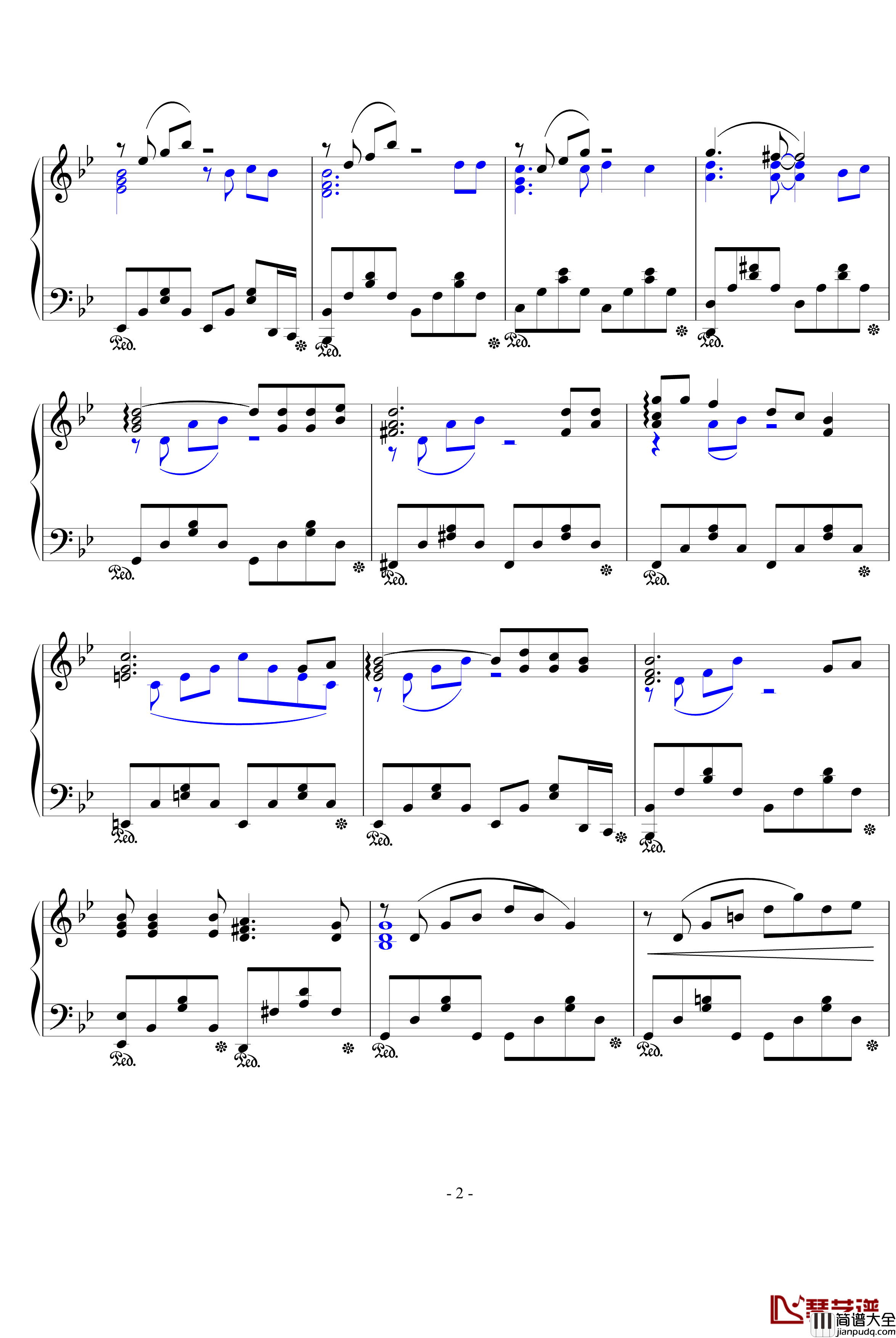 thank_you_for_every_thing钢琴谱_名侦探柯南