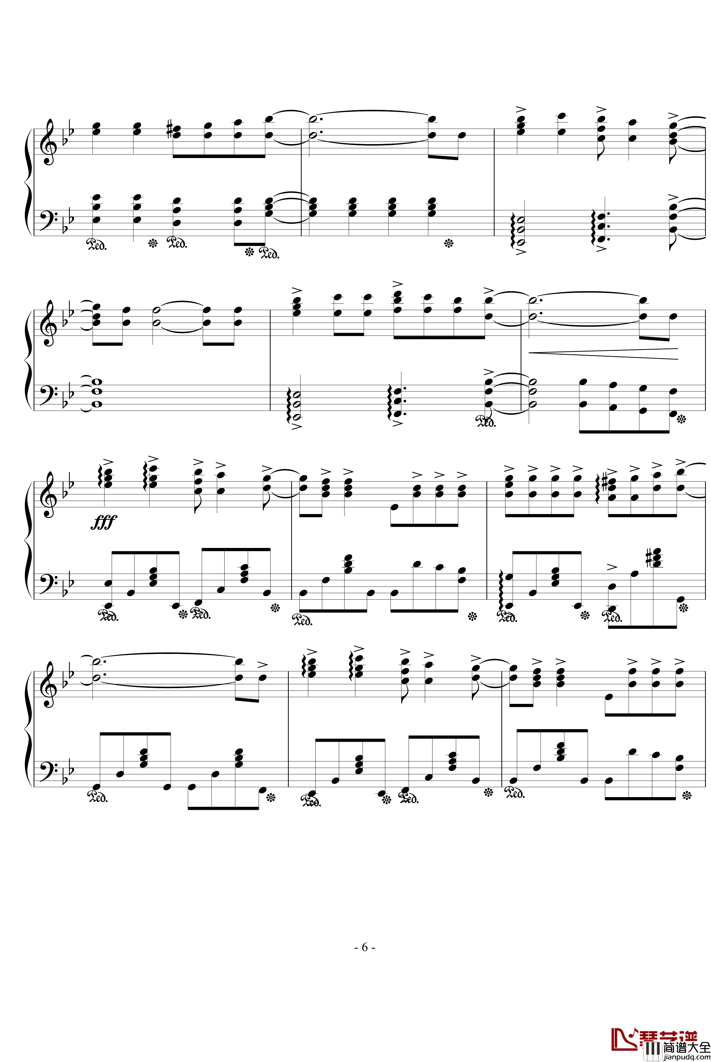 thank_you_for_every_thing钢琴谱_名侦探柯南