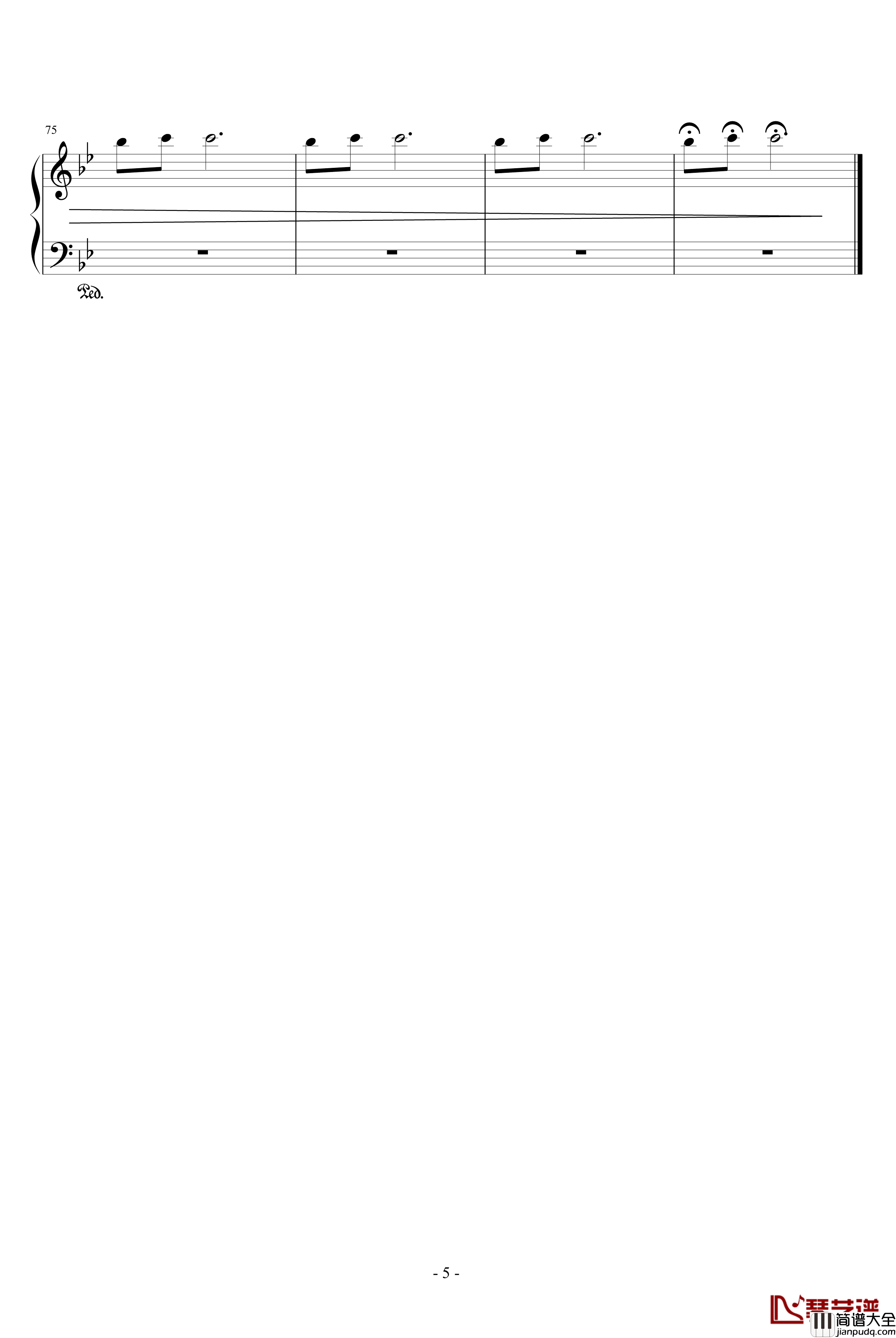 忧伤小调钢琴谱_竹昔