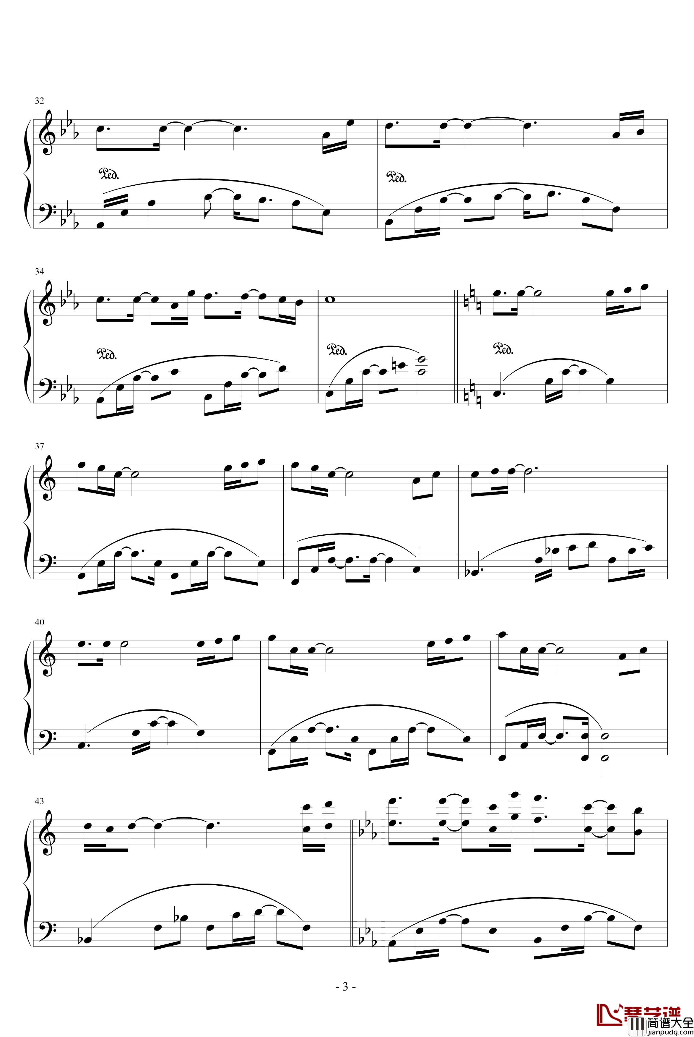 天蝎座钢琴谱_改编_游戏