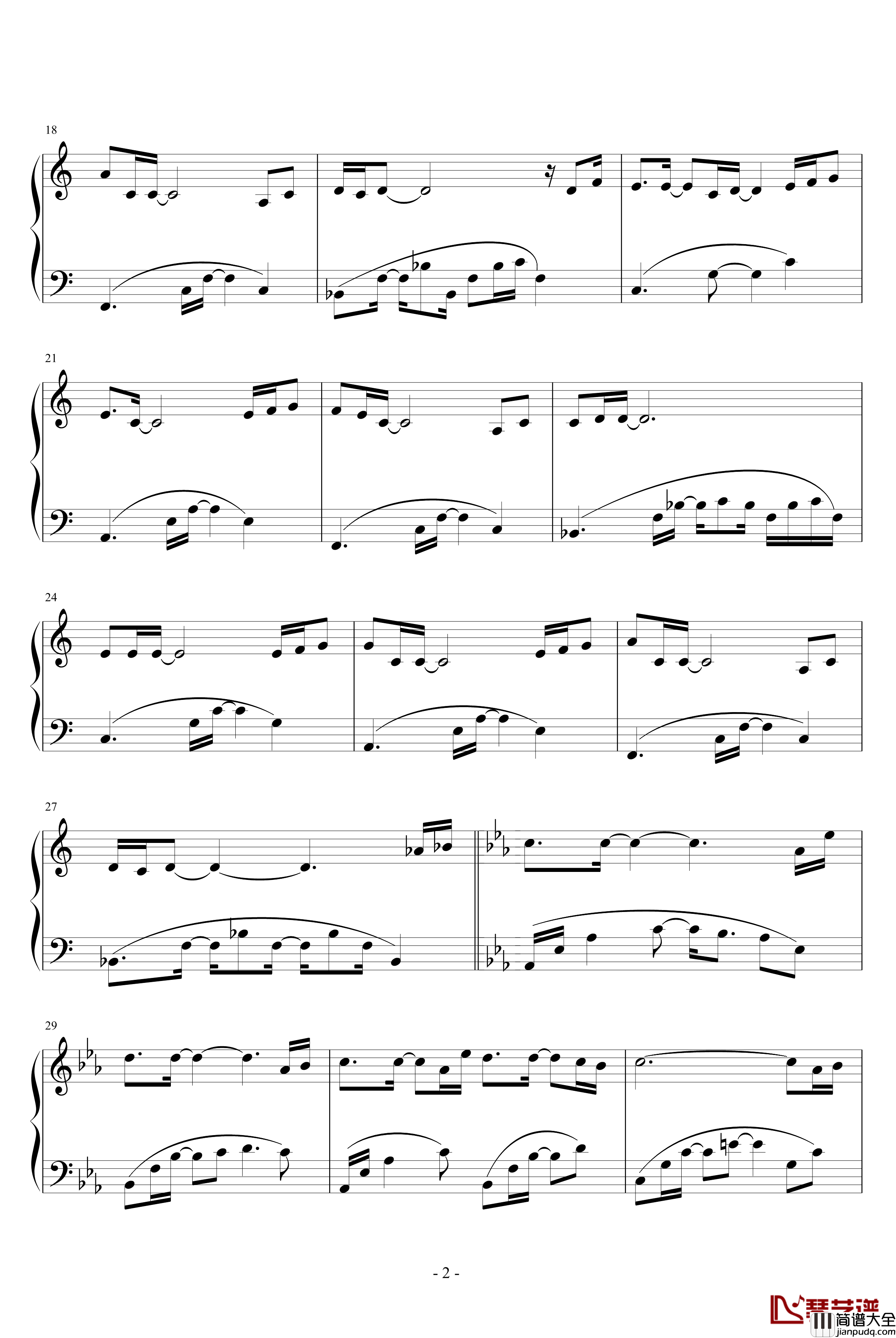 天蝎座钢琴谱_改编_游戏