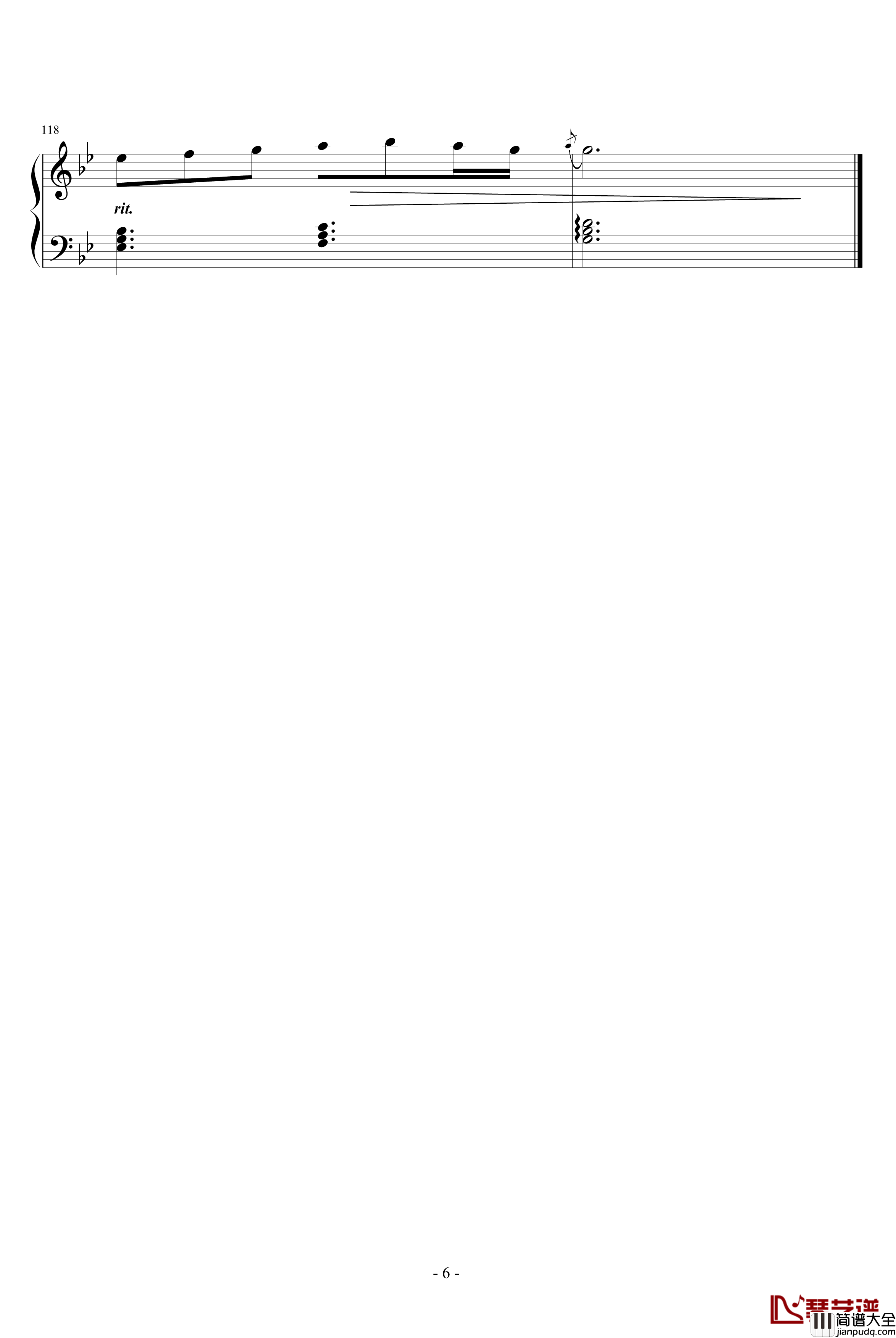 双鱼座钢琴谱_钢琴_游戏