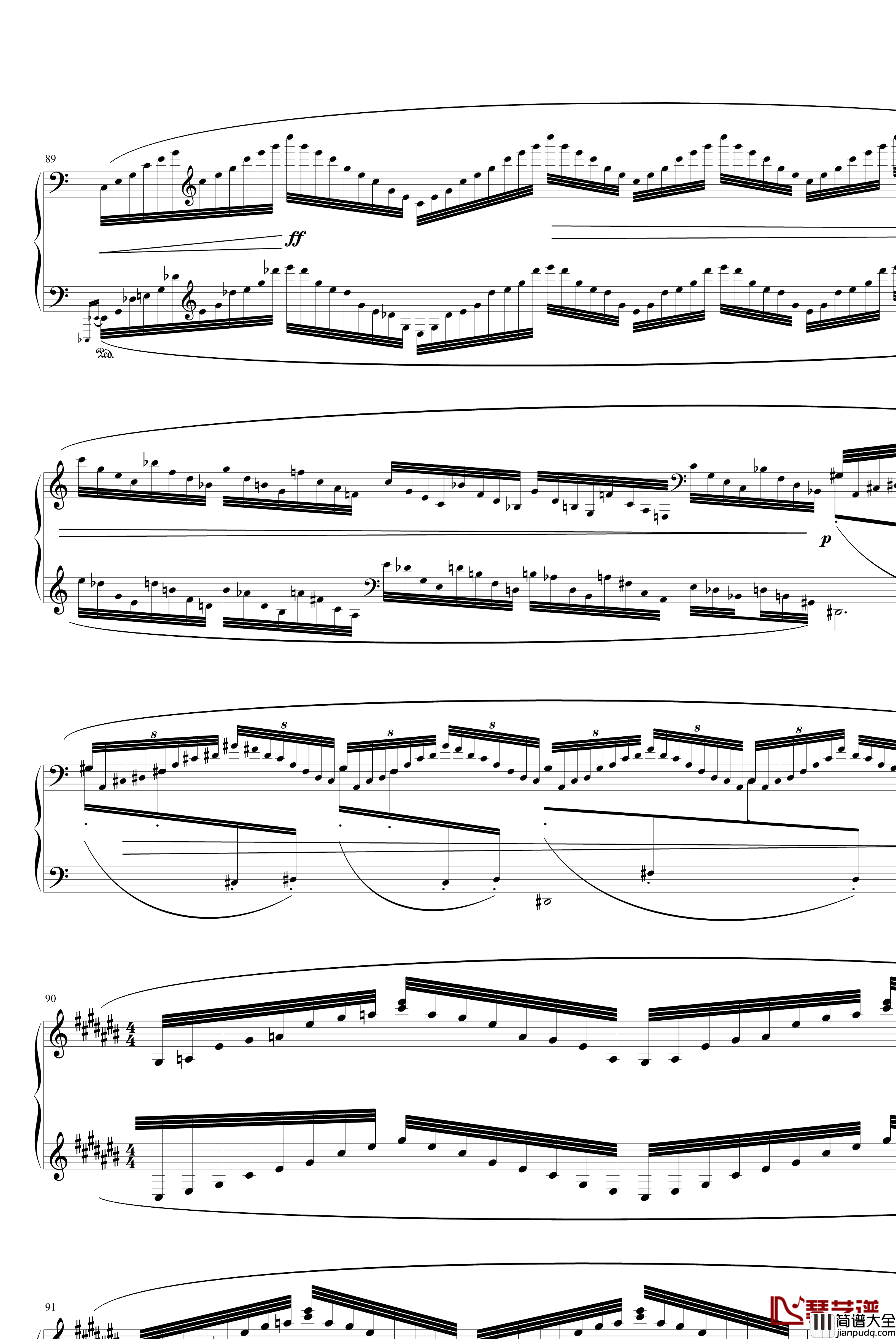 夜之幽灵组曲之水妖钢琴谱_拉威尔_Ravel