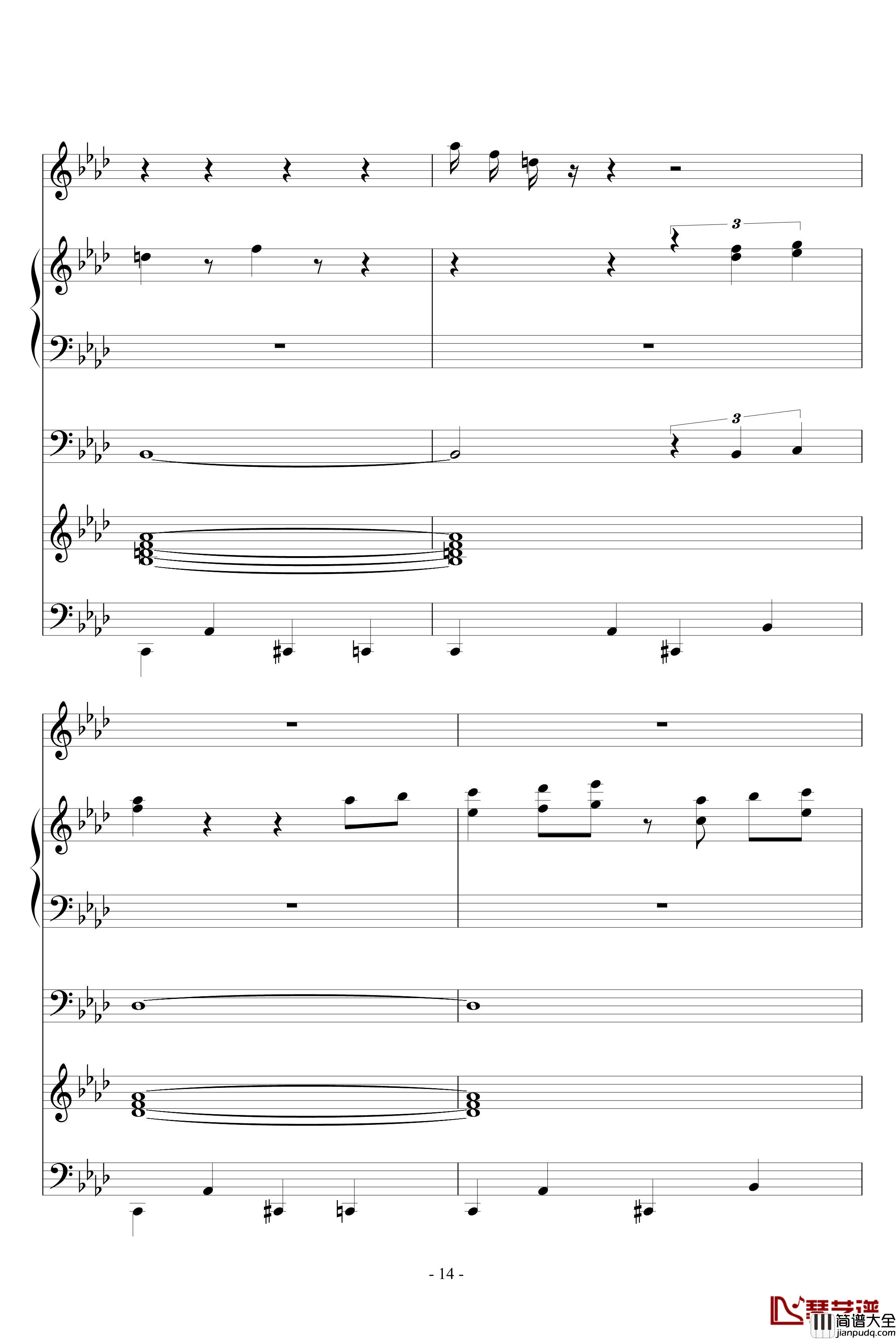 魅吻钢琴谱_ellocz